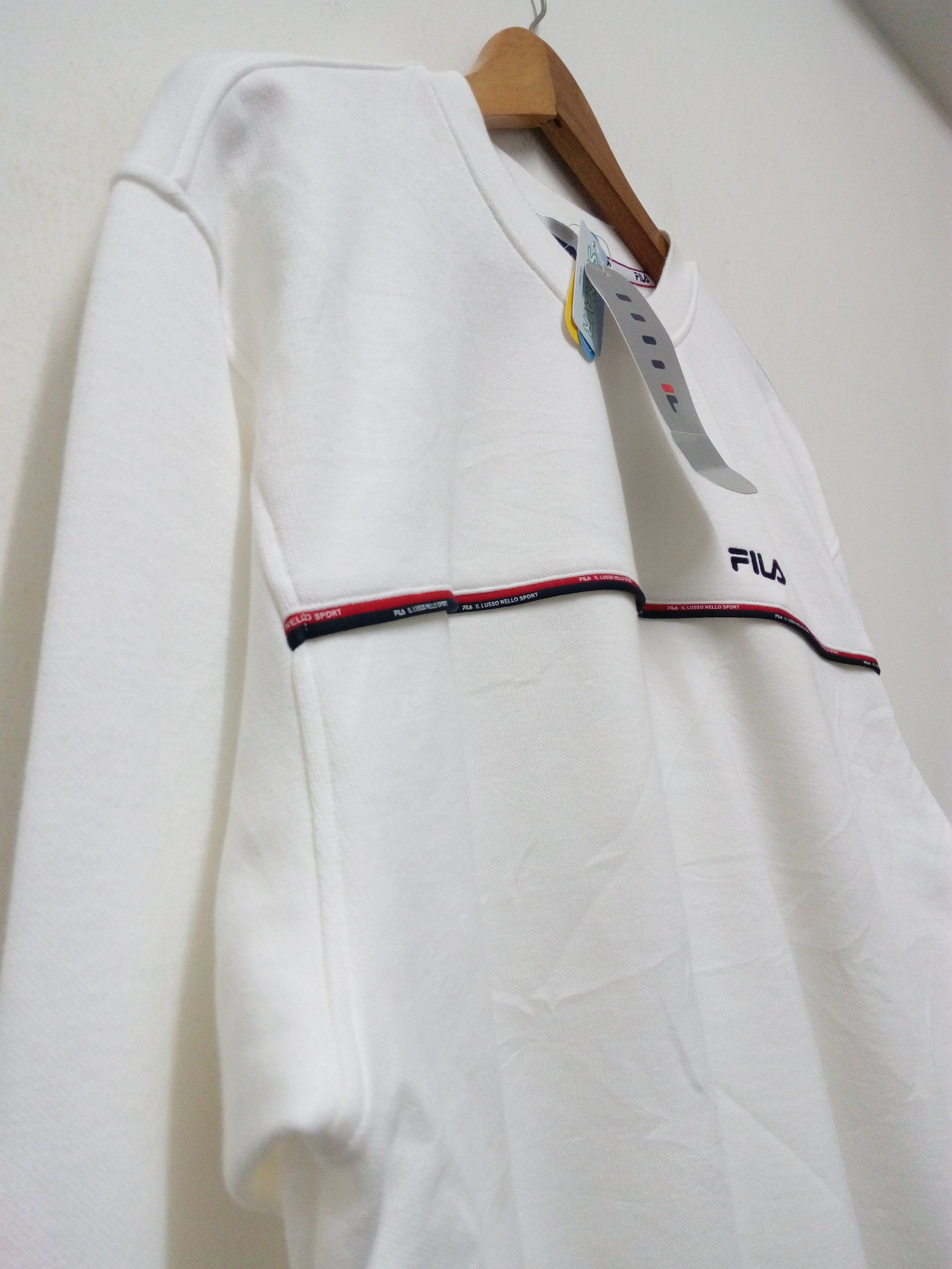 Fila × Vintage VINTAGE FILA CREWNECK SWEATSHIRT PULLOVER Size US M / EU 48-50 / 2 - 3 Thumbnail