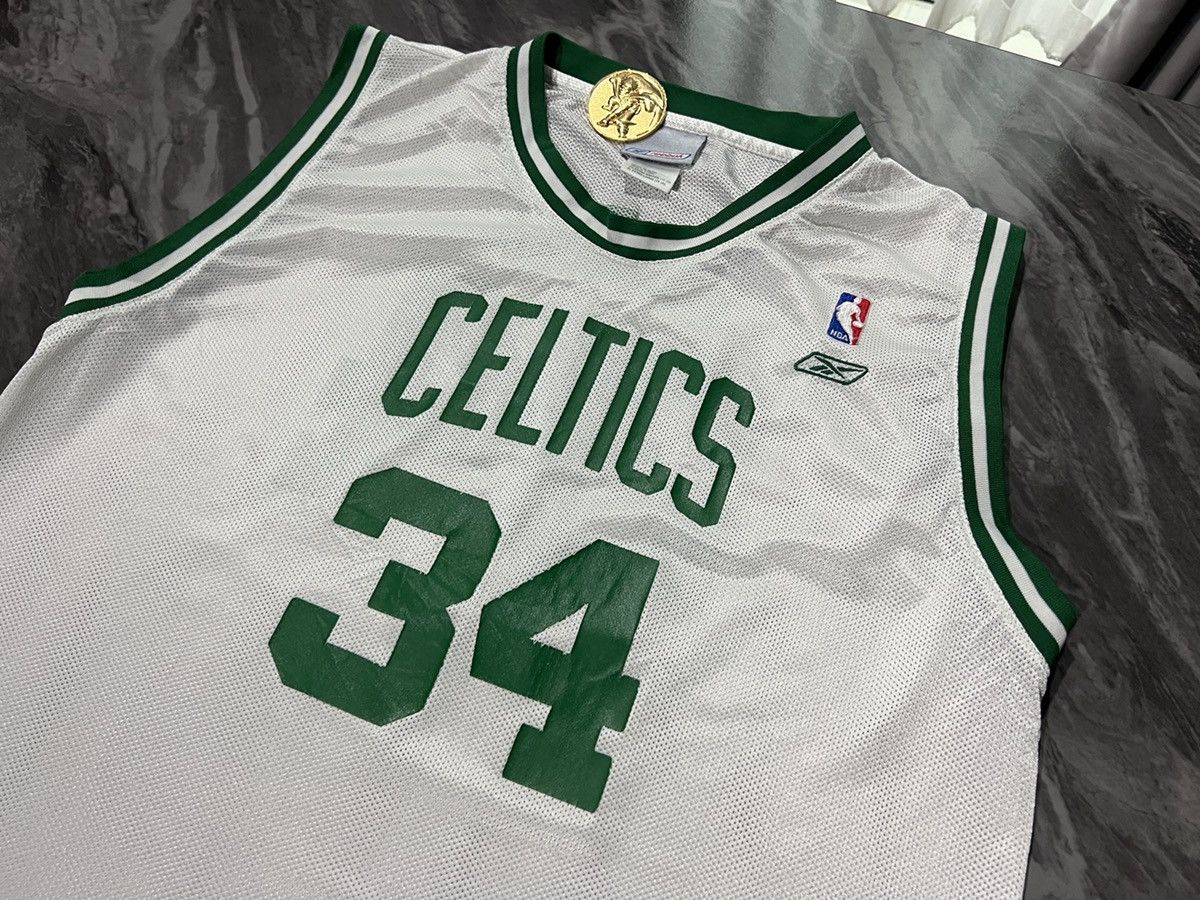 Boston Celtics : Pierce Number 34 Reebok Jersey