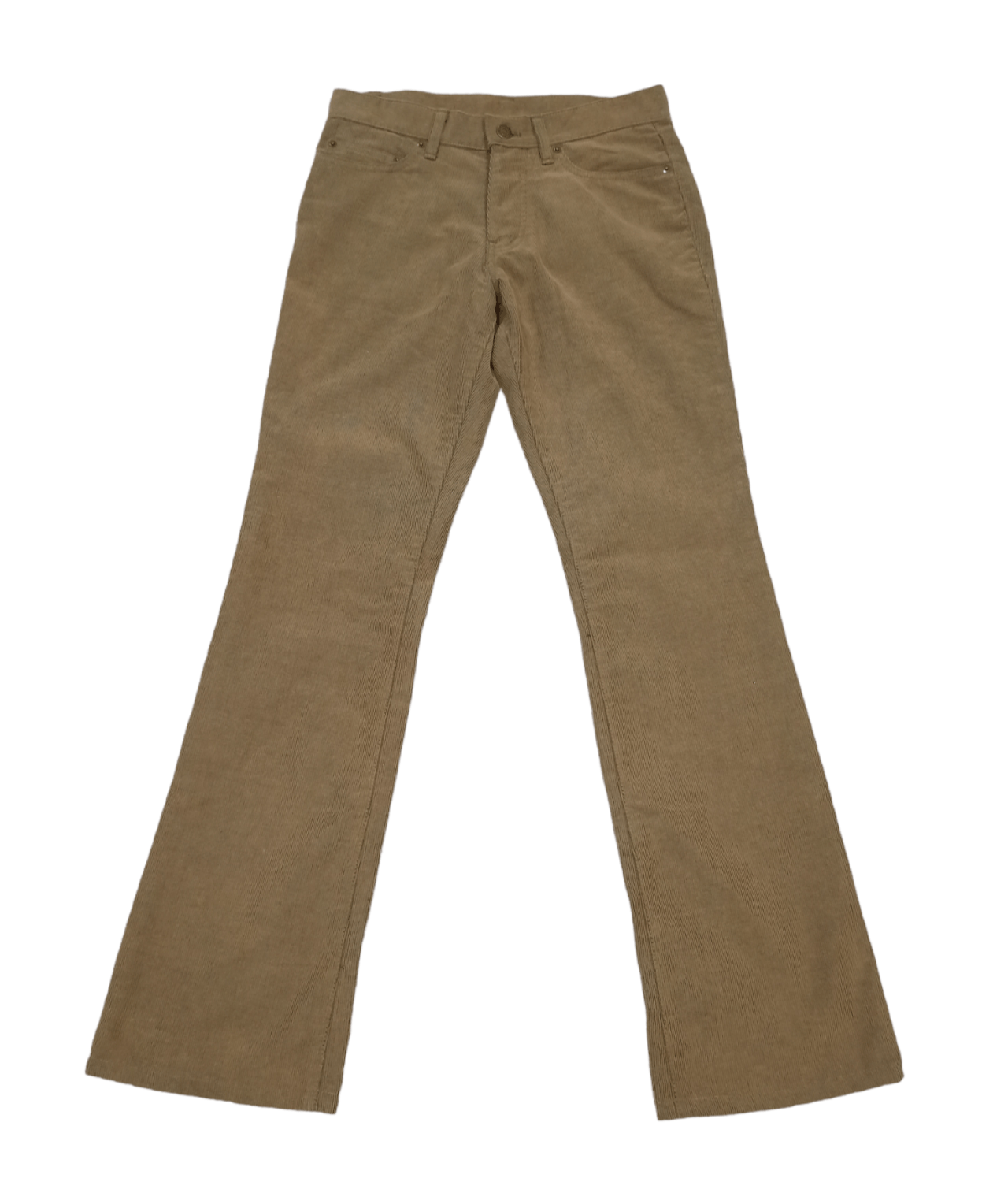 Tornado Mart Minimalist Flare Corduroy Pants Casual Pants