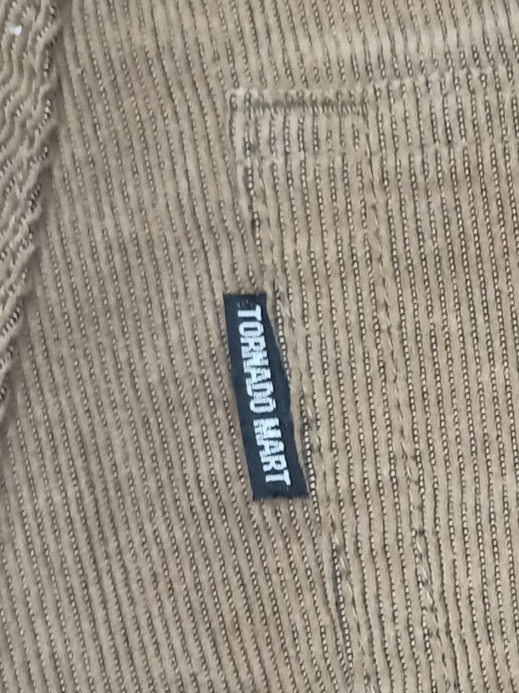 Tornado Mart Minimalist Flare Corduroy Pants Casual Pants