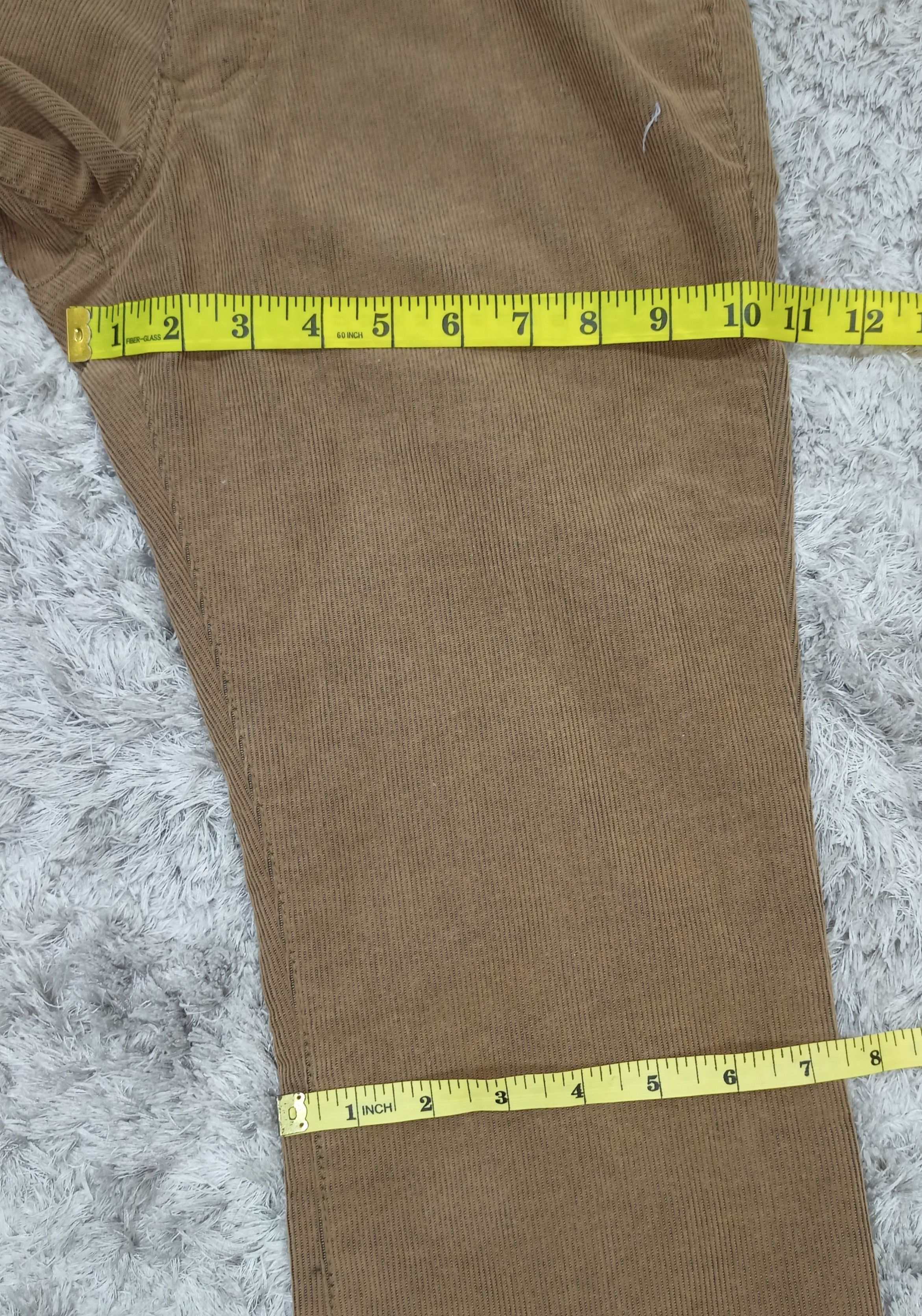 Tornado Mart Minimalist Flare Corduroy Pants Casual Pants