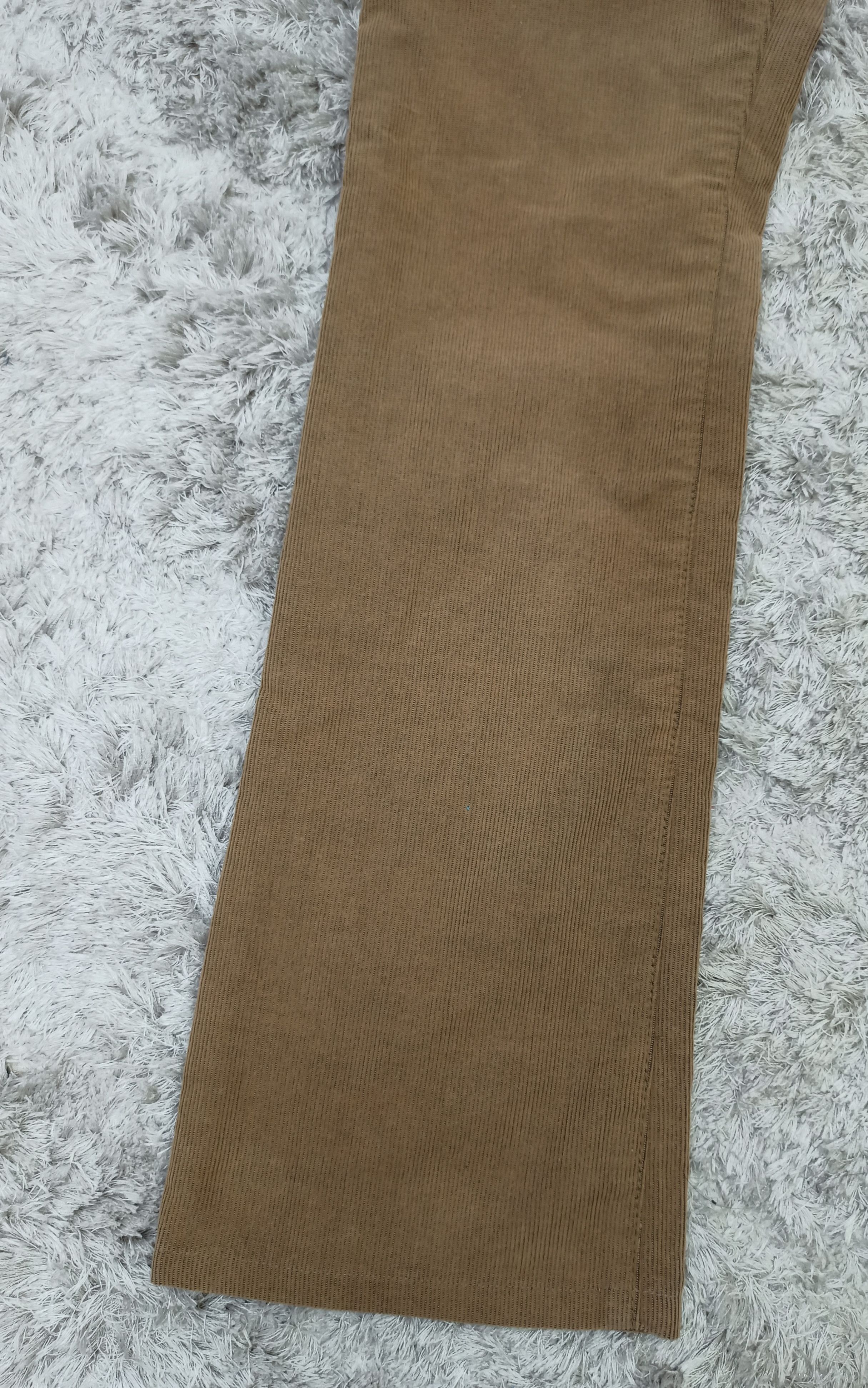 Tornado Mart Minimalist Flare Corduroy Pants Casual Pants
