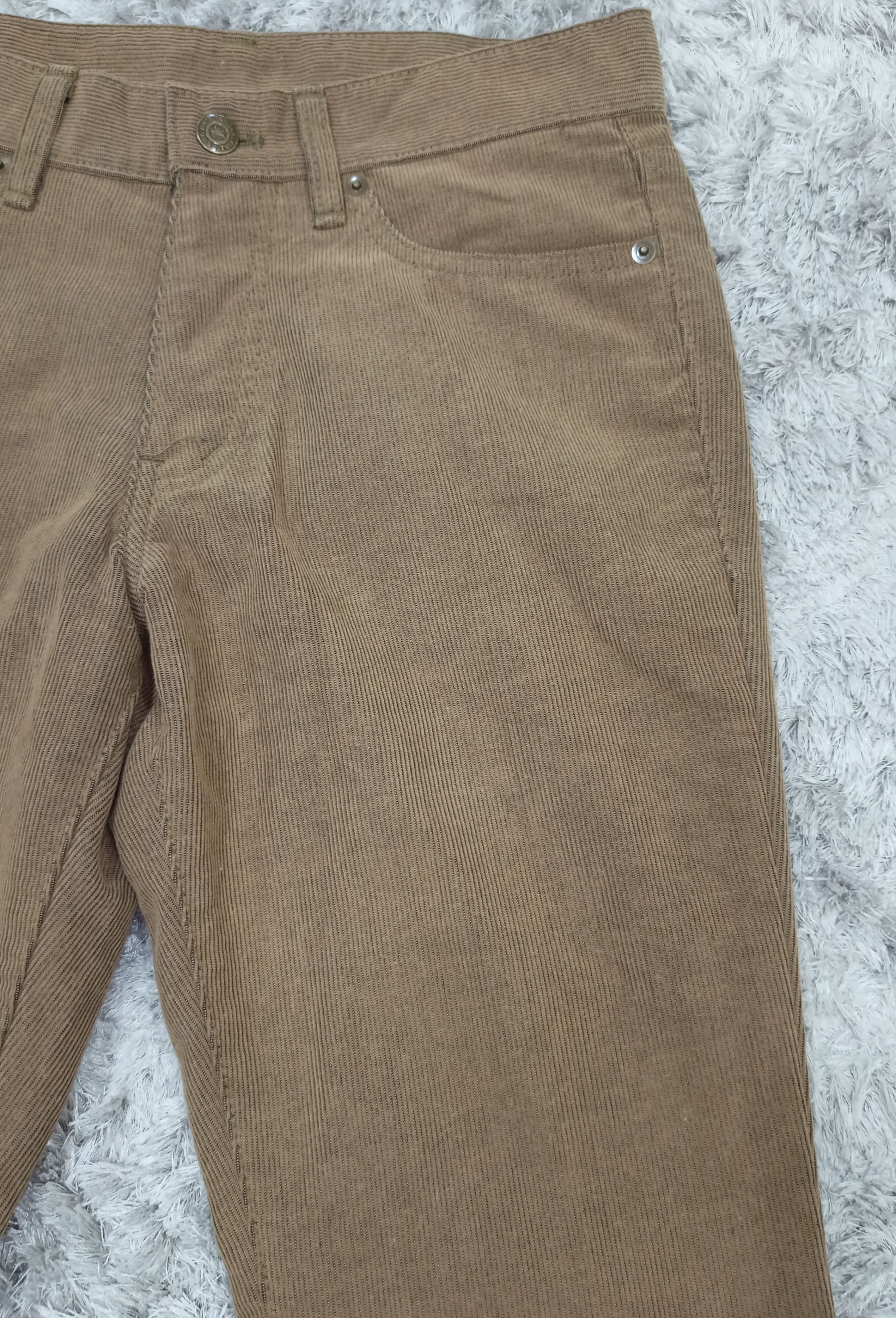 Tornado Mart Minimalist Flare Corduroy Pants Casual Pants