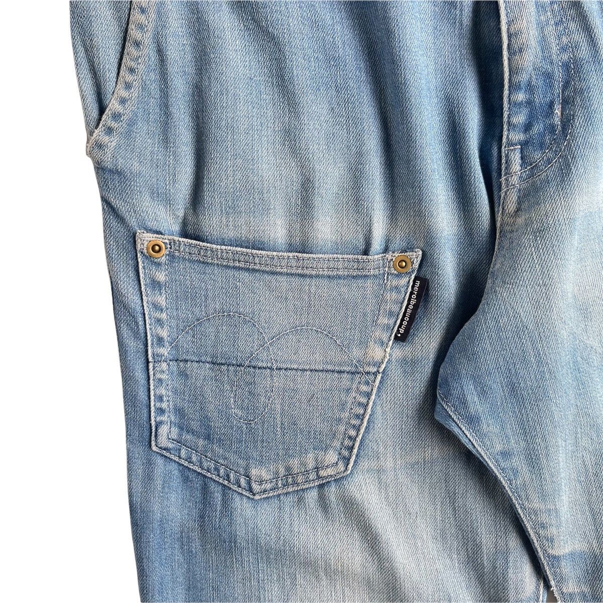 Issey Miyake × mercibeaucoup Mercibeacoup Issey Miyake Unusual Denim Jeans Size US 29 - 5 Thumbnail