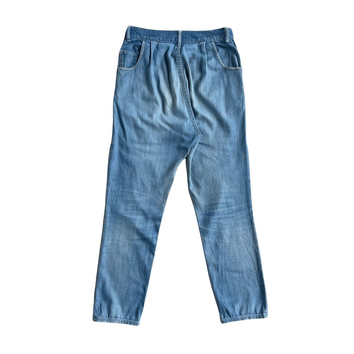Issey Miyake × mercibeaucoup Mercibeacoup Issey Miyake Unusual Denim Jeans Size US 29 - 2 Thumbnail
