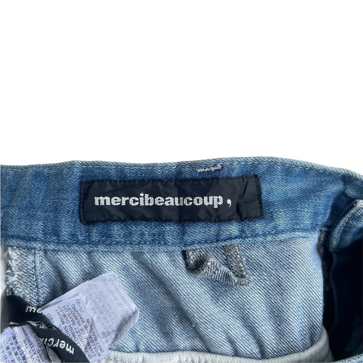 Issey Miyake × mercibeaucoup Mercibeacoup Issey Miyake Unusual Denim Jeans Size US 29 - 9 Thumbnail
