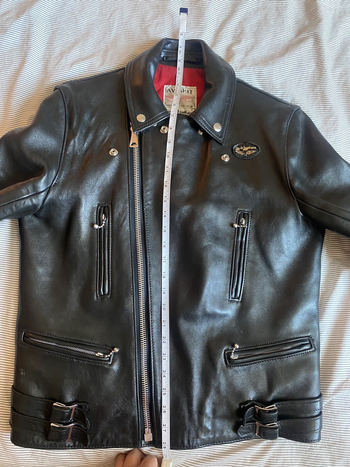 Genuine Leather × Leather Jacket × Lewis Leathers Lewis