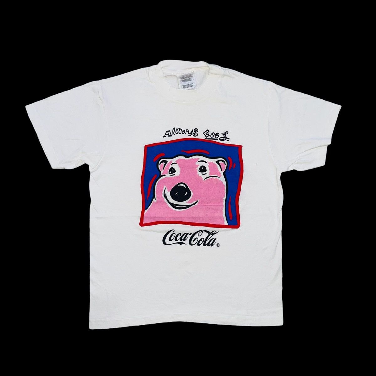 Coca Cola × Vintage 80s Coca Cola Promo Tee Single Stitches T Shirt Size US S / EU 44-46 / 1 - 1 Thumbnail