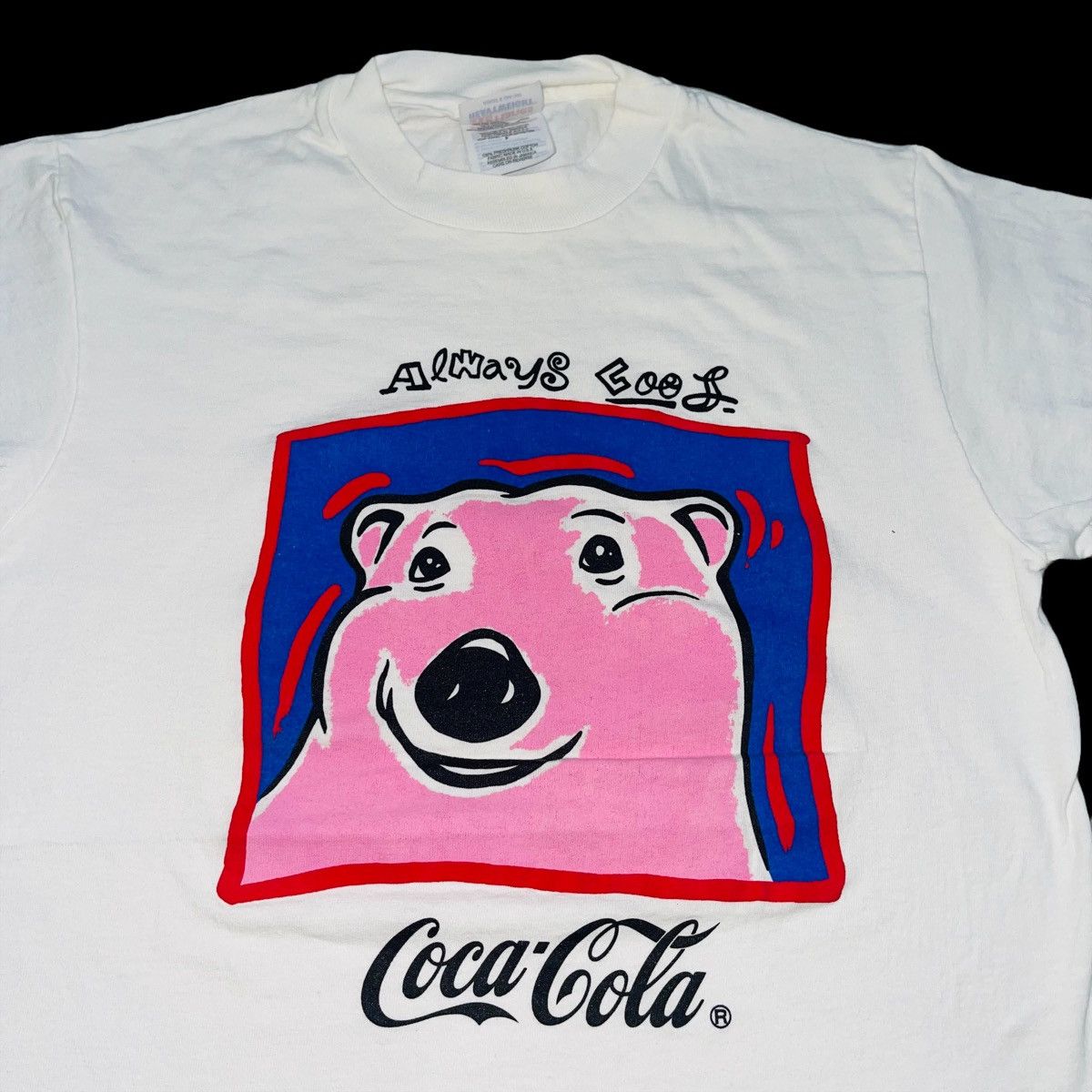 Coca Cola × Vintage 80s Coca Cola Promo Tee Single Stitches T Shirt Size US S / EU 44-46 / 1 - 2 Thumbnail