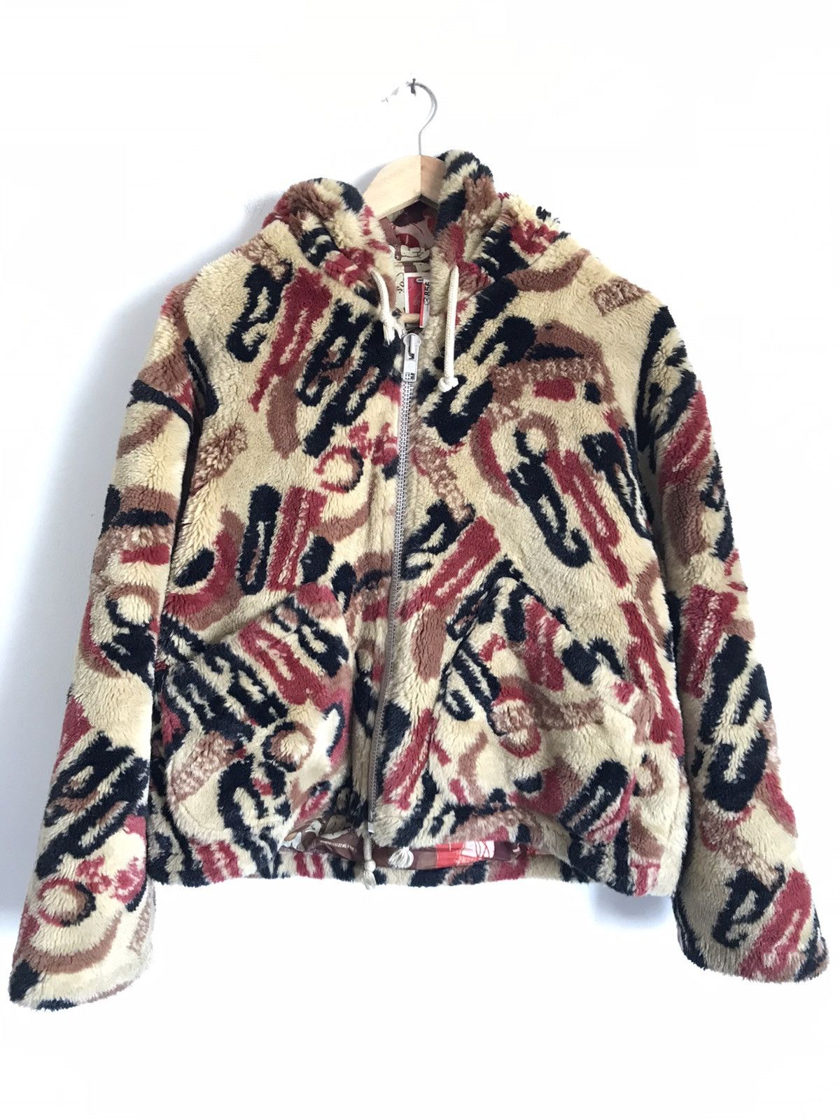 Homespun Knitwear × Japanese Brand 🇯🇵Vintage Deep Pile Saburoku Faux fur Reversible Jacket Size M / US 6-8 / IT 42-44 - 4 Thumbnail