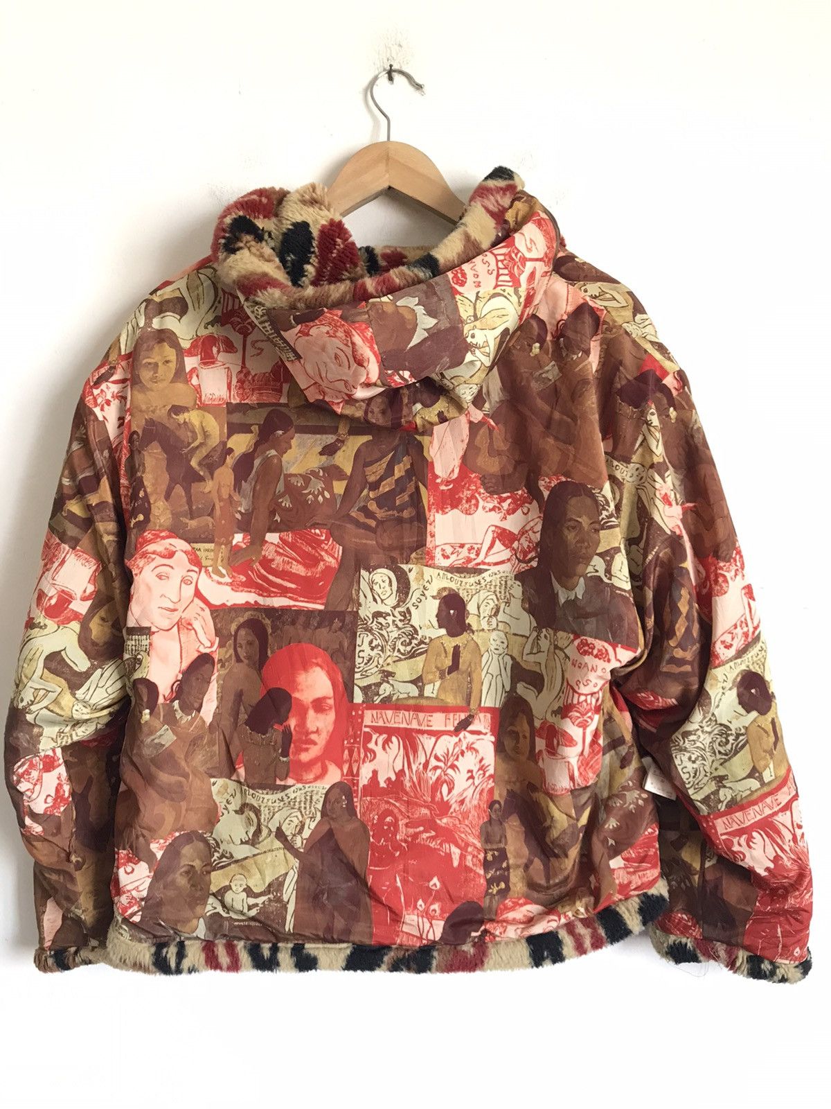 Homespun Knitwear × Japanese Brand 🇯🇵Vintage Deep Pile Saburoku Faux fur Reversible Jacket Size M / US 6-8 / IT 42-44 - 1 Thumbnail