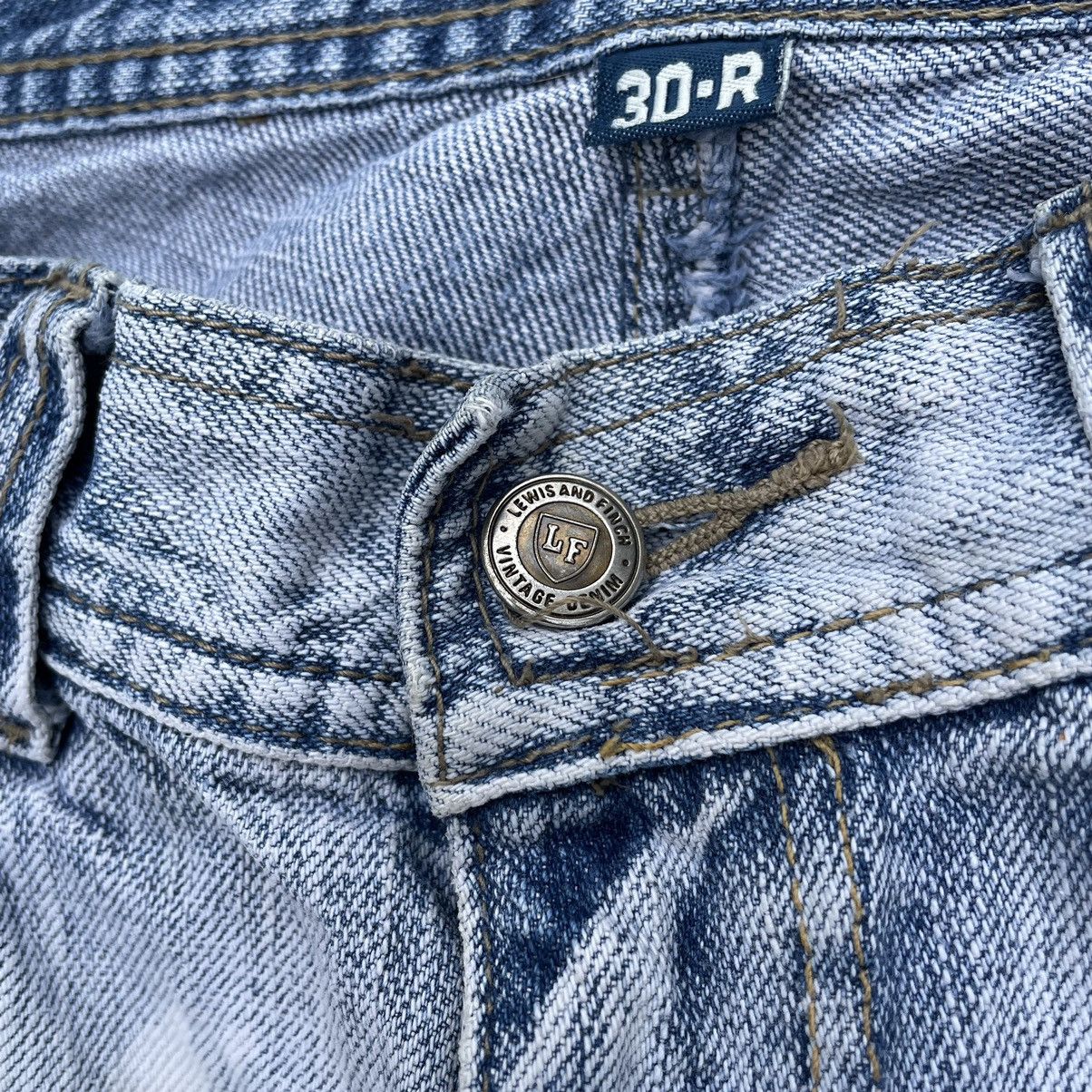 Japanese Brand × Levi's Vintage Levi’s and Finch Jeans 90s Avangarde Japanese Style Size US 30 / EU 46 - 9 Thumbnail
