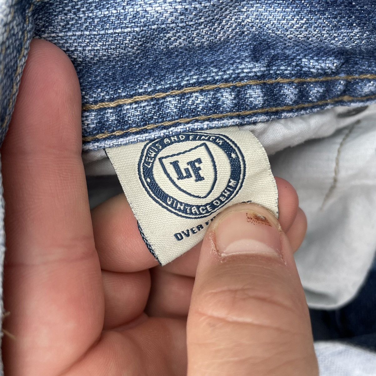 Japanese Brand × Levi's Vintage Levi’s and Finch Jeans 90s Avangarde Japanese Style Size US 30 / EU 46 - 10 Thumbnail