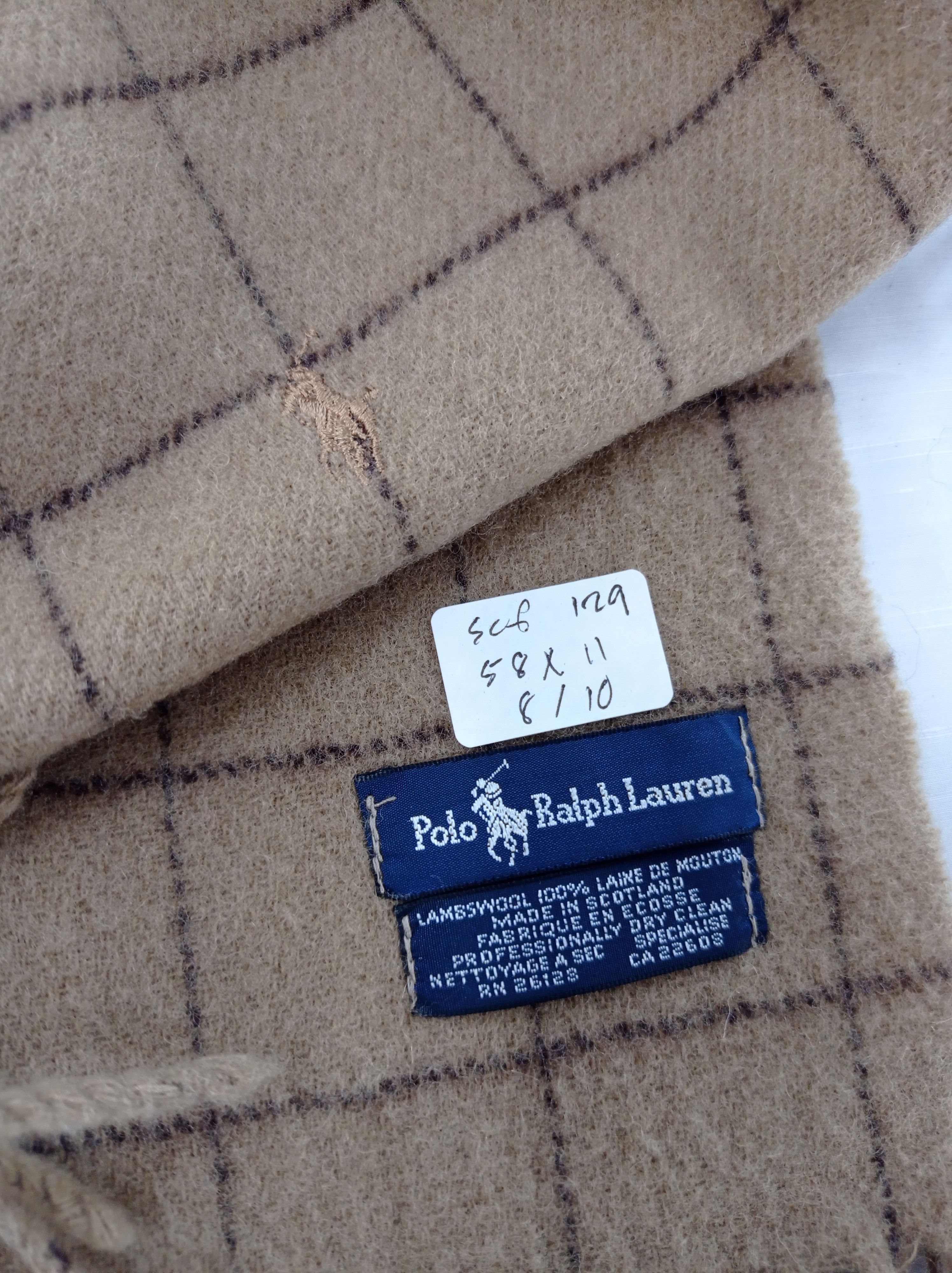 Polo Ralph Lauren × Vintage Polo Ralph Lauren Scarf / Muffler / Neckwear Size ONE SIZE - 3 Thumbnail