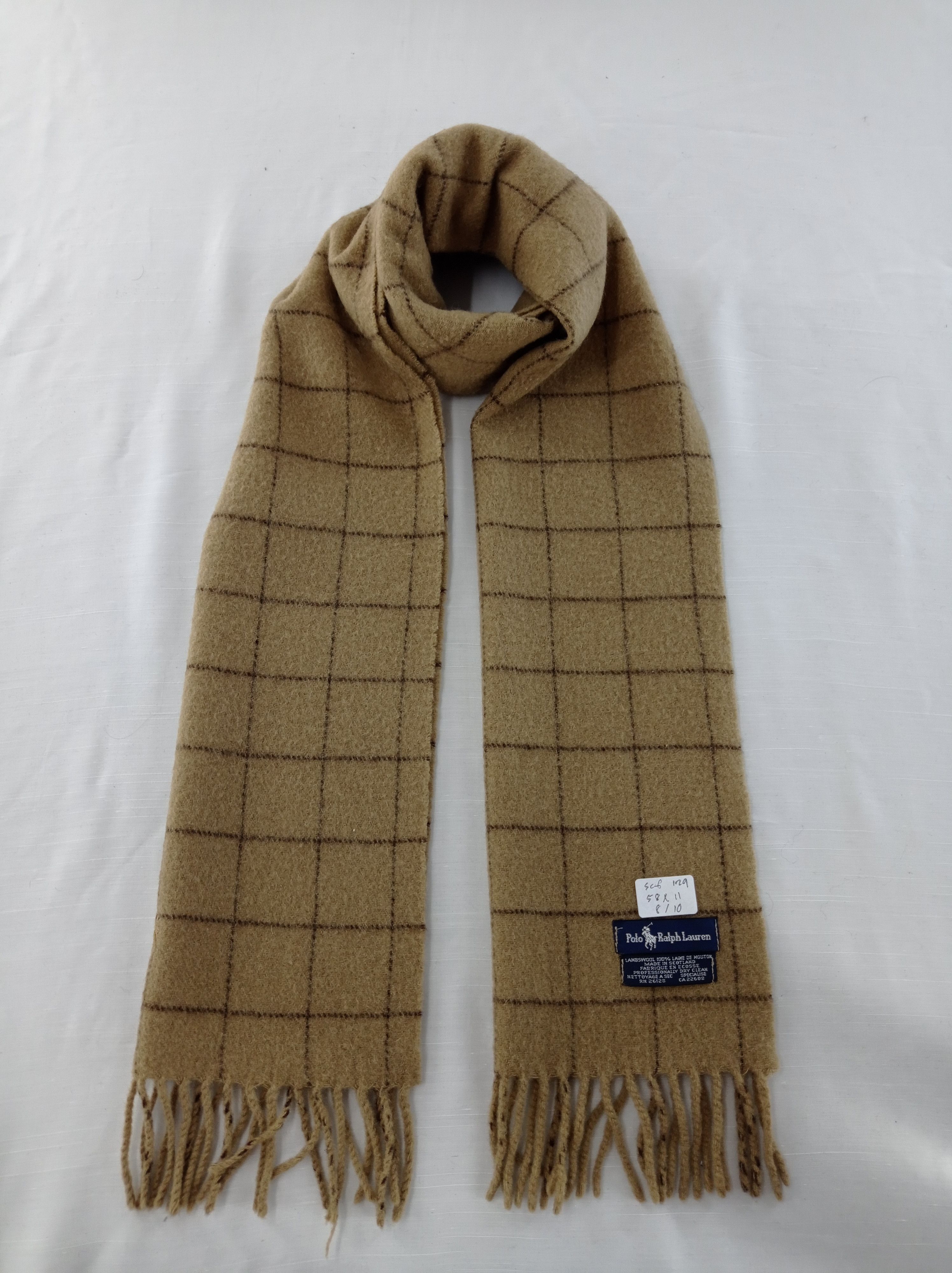 Polo Ralph Lauren × Vintage Polo Ralph Lauren Scarf / Muffler / Neckwear Size ONE SIZE - 1 Thumbnail
