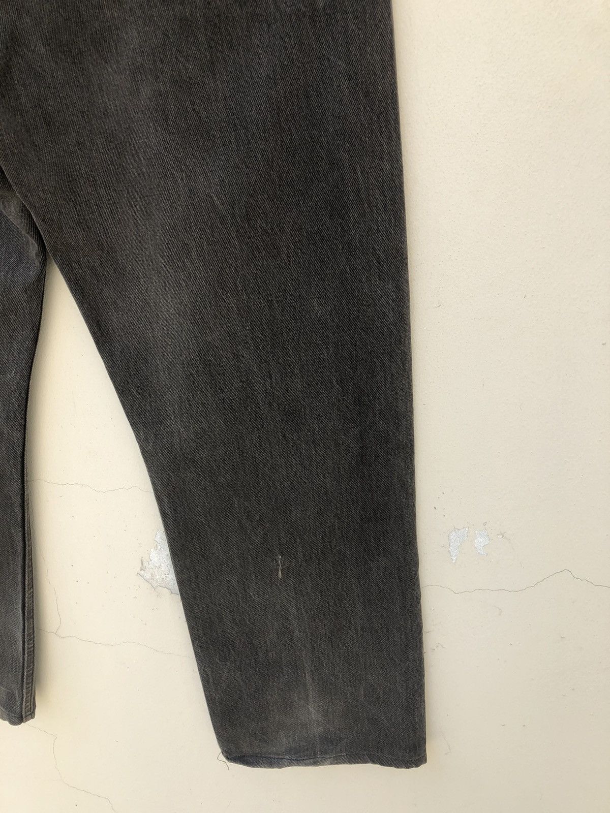 Levi's Vintage 1995 Levi’s 501 Jeans Made in Usa Faded Black Denim Size US 34 / EU 50 - 15 Thumbnail