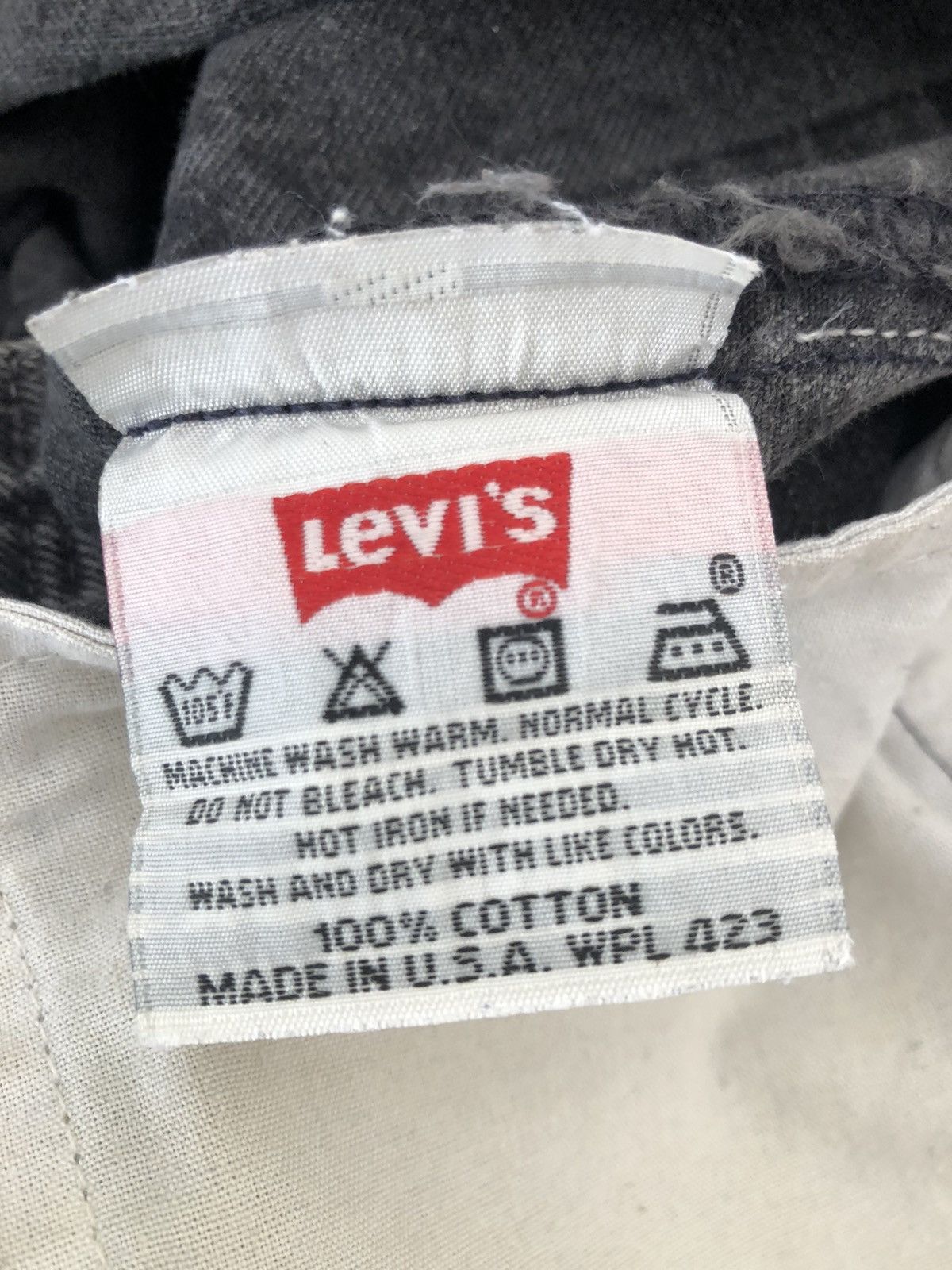 Levi's Vintage 1995 Levi’s 501 Jeans Made in Usa Faded Black Denim Size US 34 / EU 50 - 18 Thumbnail
