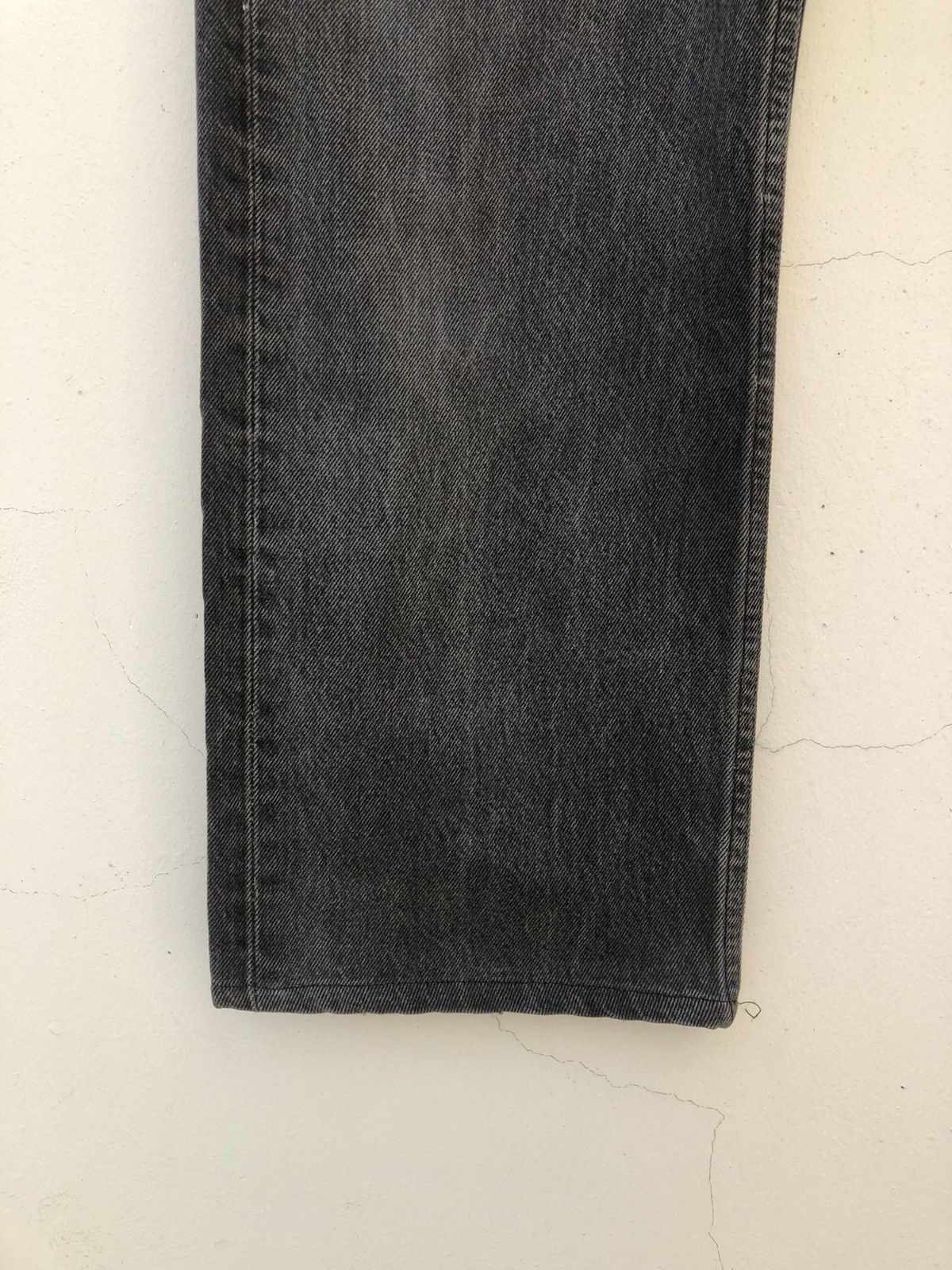 Levi's Vintage 1995 Levi’s 501 Jeans Made in Usa Faded Black Denim Size US 34 / EU 50 - 5 Thumbnail