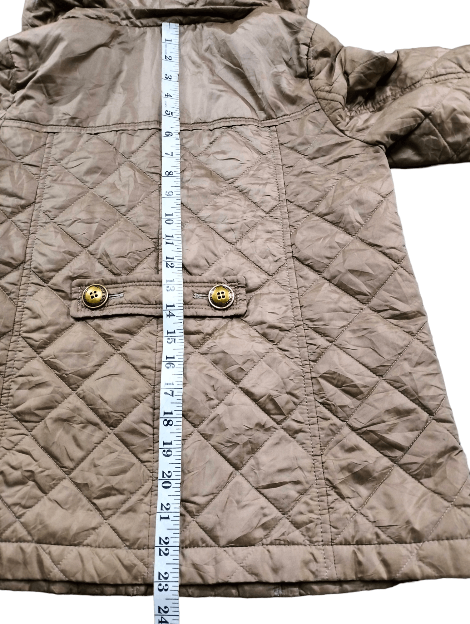 Burberry × Burberry Prorsum Burberry Diamond Quilted Hoddie Zipper Button Jacket Saiz 38 Size S / US 4 / IT 40 - 21 Thumbnail