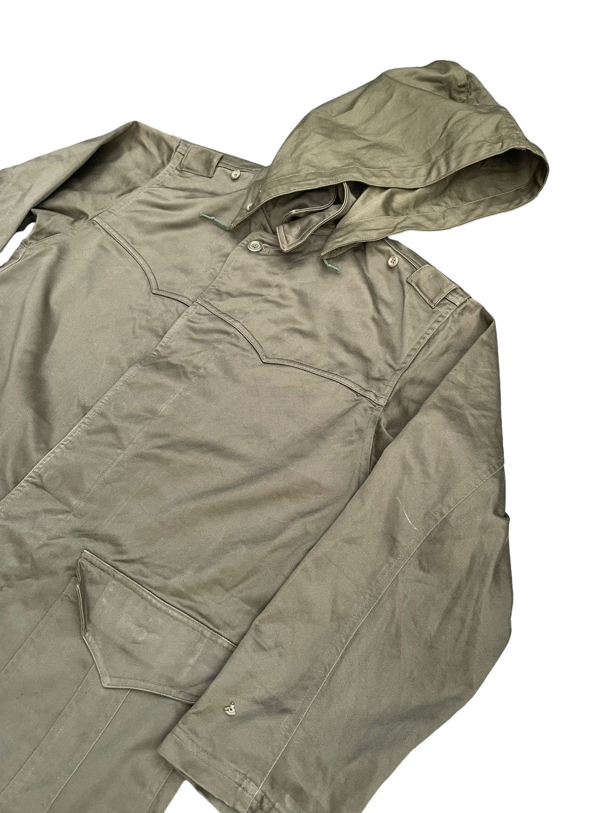 Vintage Vintage 1985 Yugoslavia Army Fishtail Parka Jacket Size US M / EU 48-50 / 2 - 2 Thumbnail