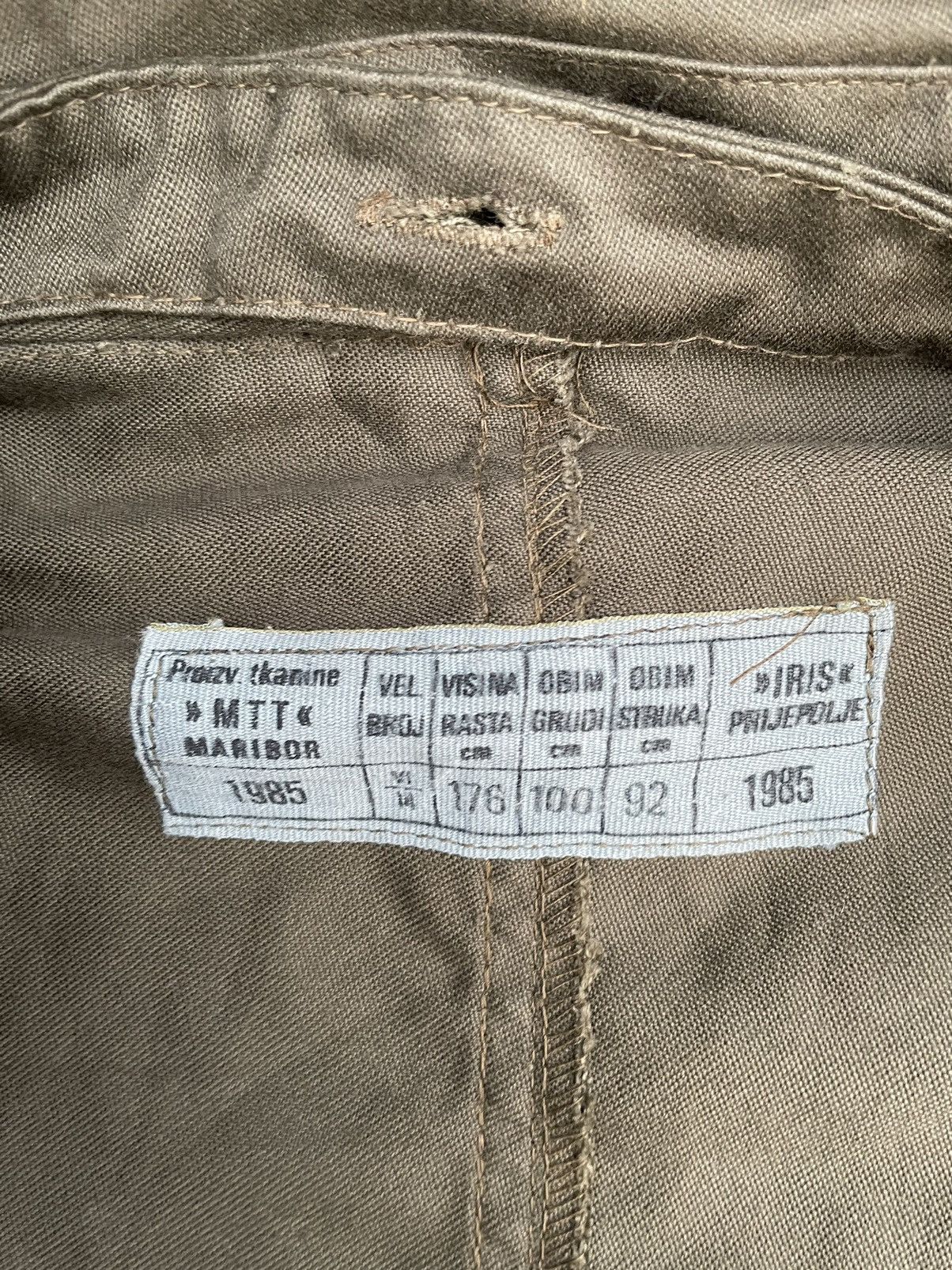 Vintage Vintage 1985 Yugoslavia Army Fishtail Parka Jacket Size US M / EU 48-50 / 2 - 10 Thumbnail
