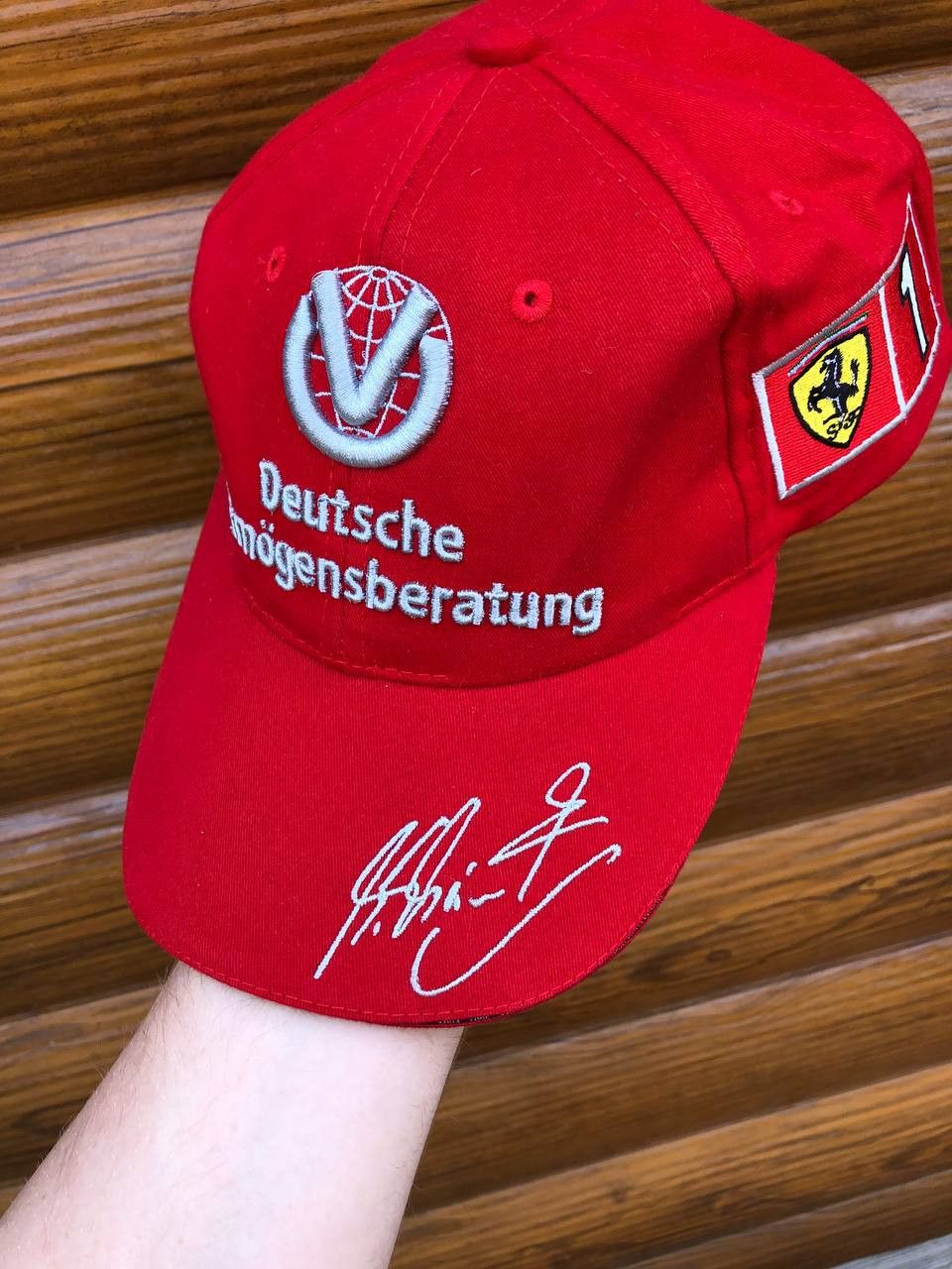 Ferrari FERRARI CAP VINTAGE MICHAEL SCHUMACHER CAP CAP OFFICIAL Size ONE SIZE - 3 Thumbnail