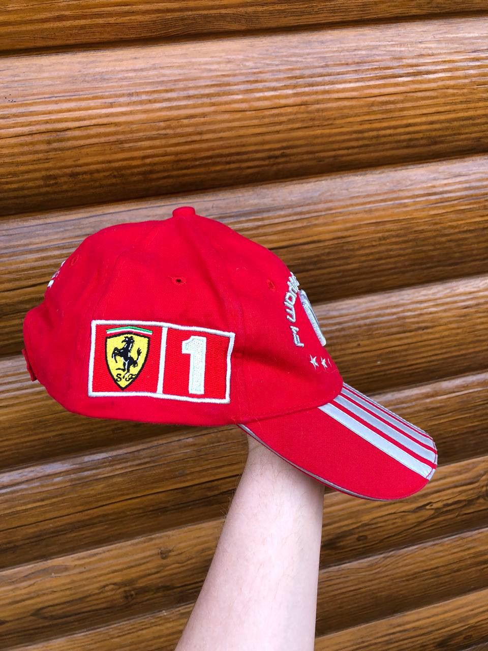 Vintage FERRARI CAP VINTAGE MICHAEL SCHUMACHER CAP CAP OFFICIAL Size ONE SIZE - 3 Thumbnail