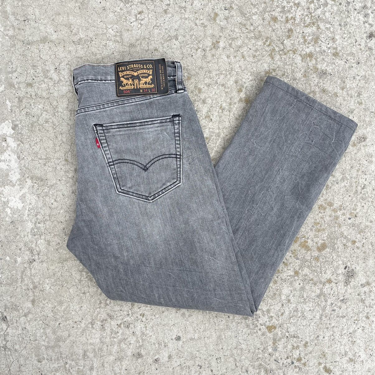 Levi's × Vintage Vintage Levi’s 504 W43xL30 Jeans Pants 90s Y2k Streetwear Size US 34 / EU 50 - 1 Thumbnail