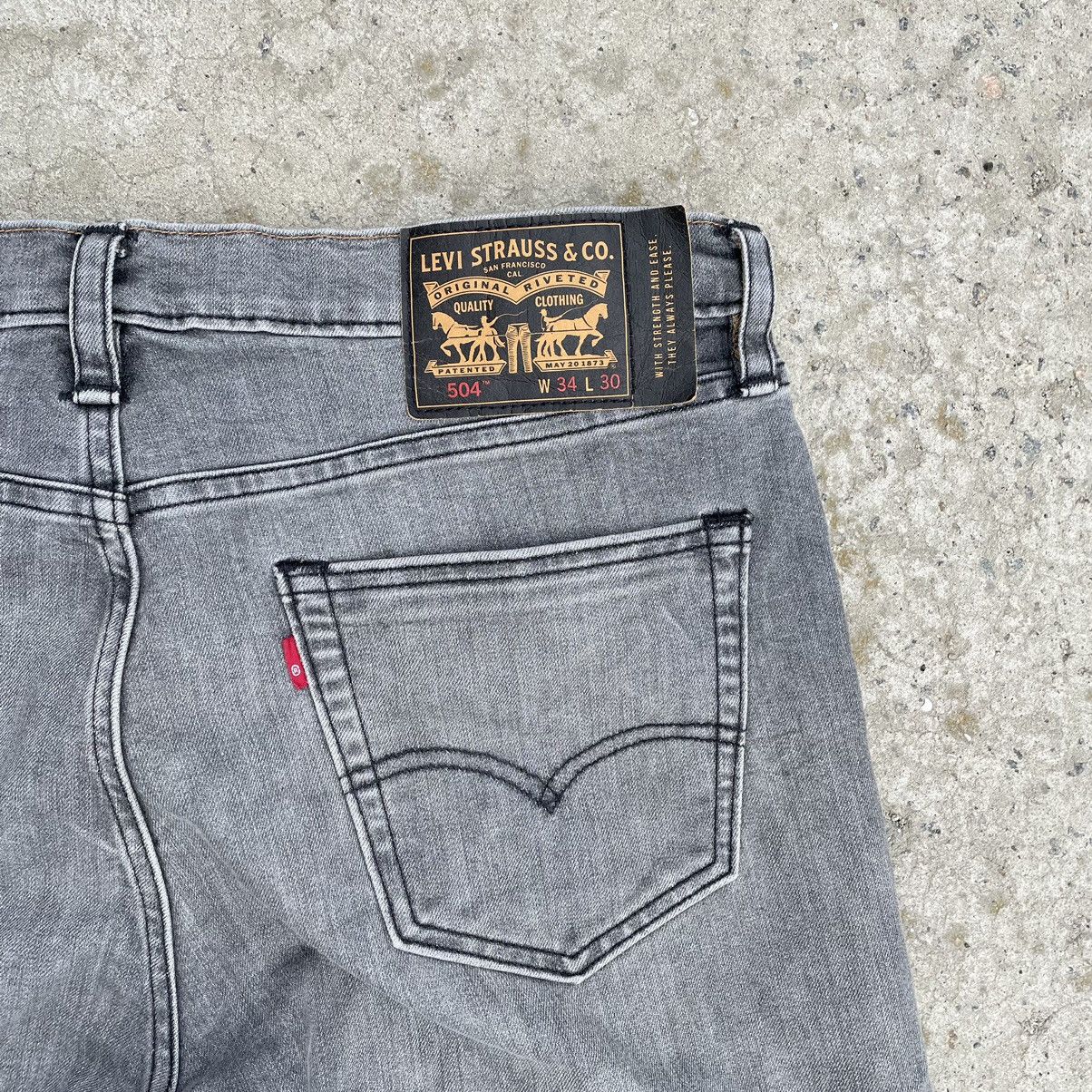 Levi's × Vintage Vintage Levi’s 504 W43xL30 Jeans Pants 90s Y2k Streetwear Size US 34 / EU 50 - 6 Thumbnail