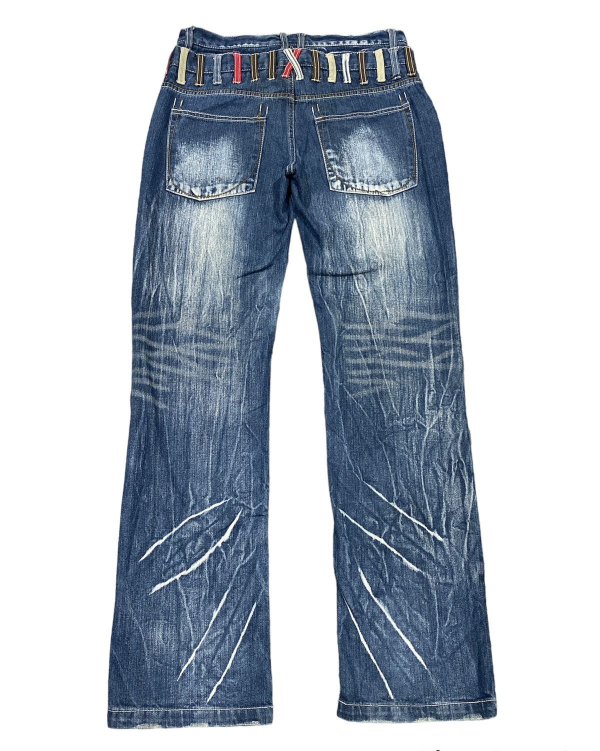 Japanese Brand Double waist Jeans inspired number nine Size US 33 - 7 Thumbnail