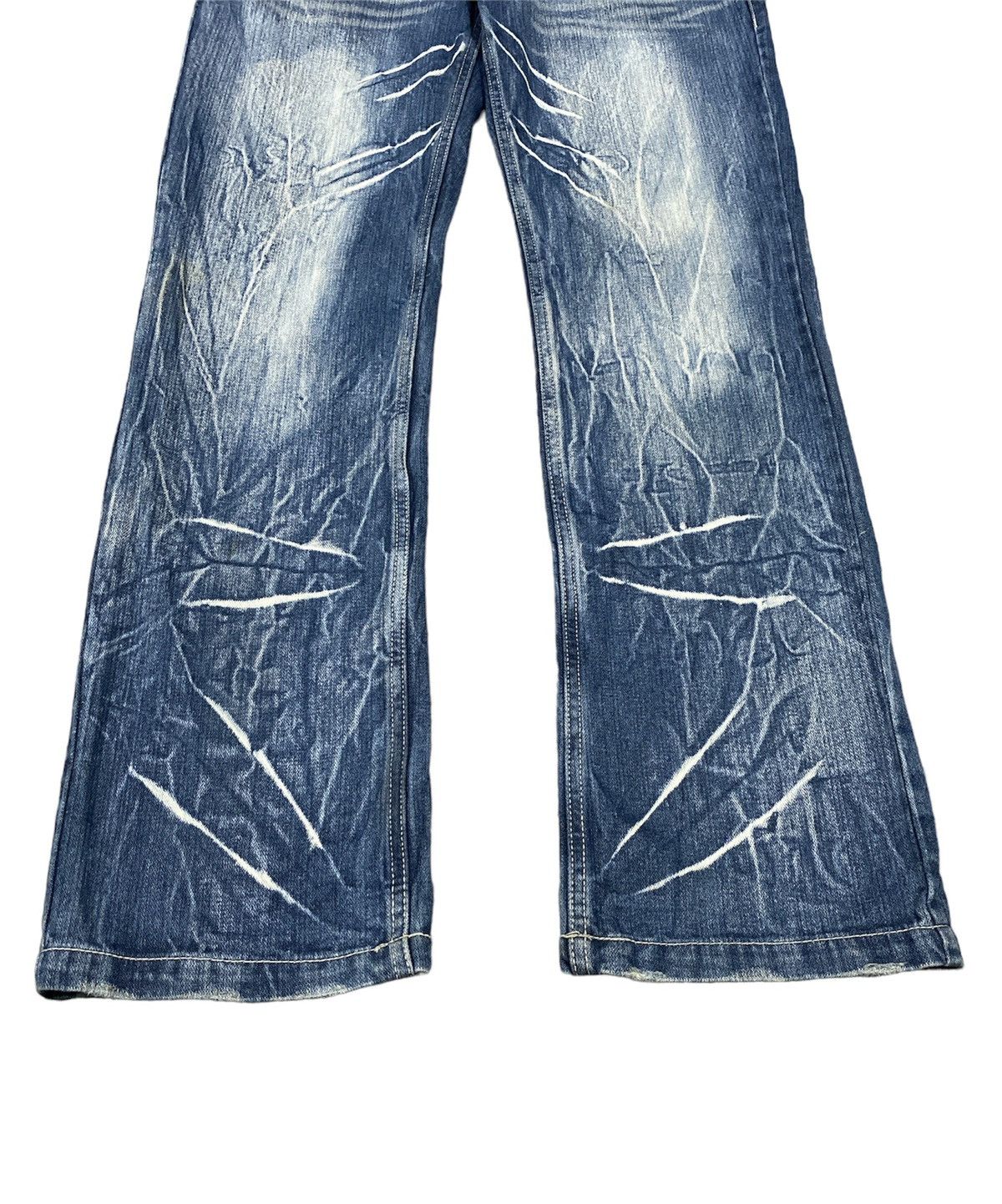 Japanese Brand Double waist Jeans inspired number nine Size US 33 - 6 Thumbnail