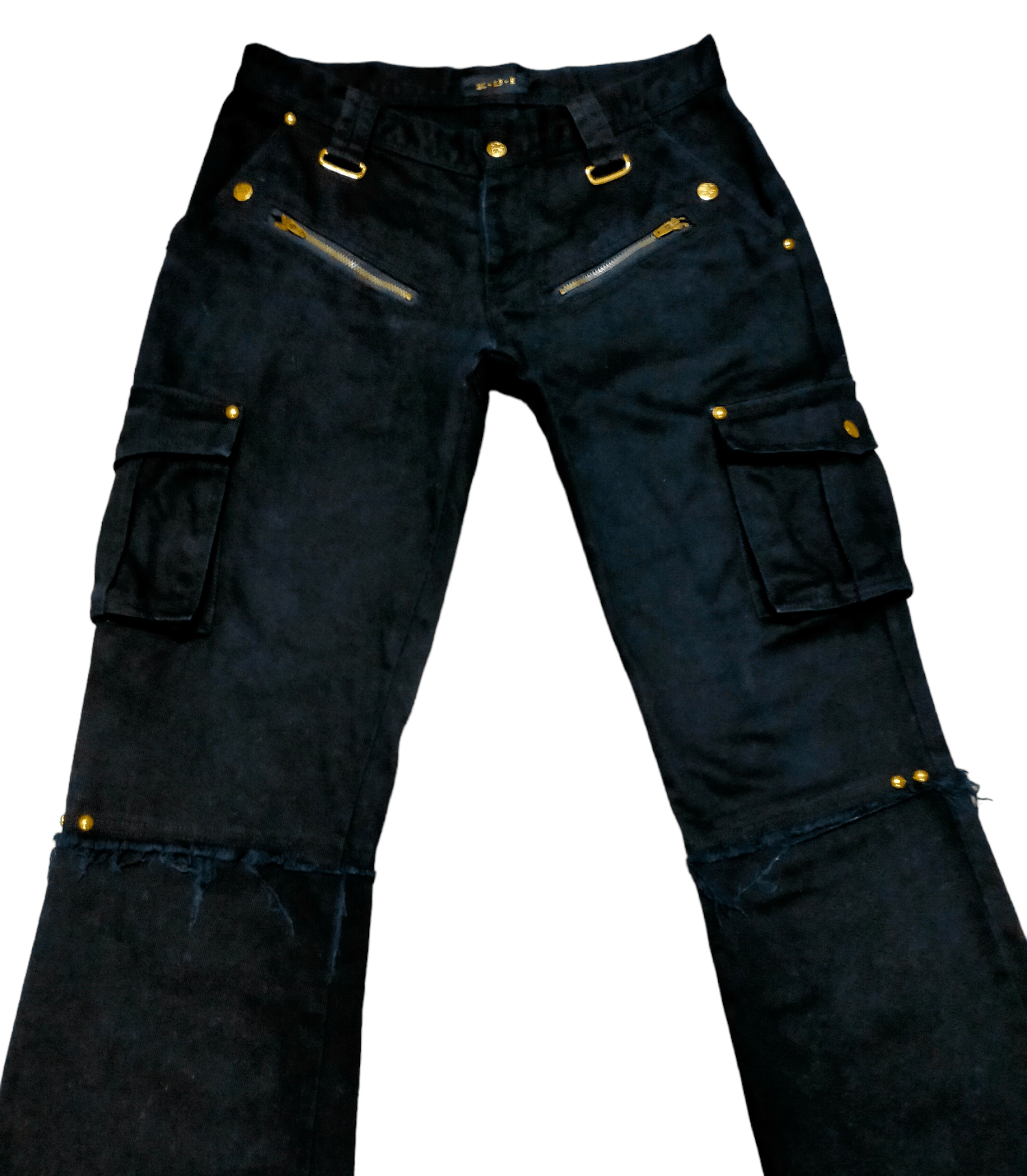 Hysteric Glamour Flare Jeans k.u.i Boot cut Cargo Pants Size US 30 / EU 46 - 2 Thumbnail
