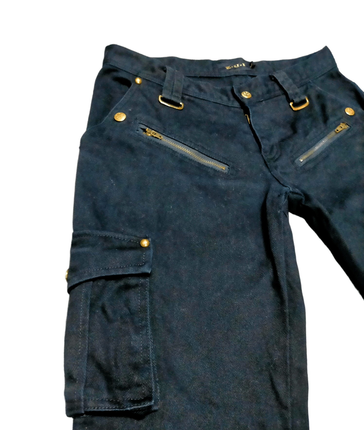 Hysteric Glamour Flare Jeans k.u.i Boot cut Cargo Pants Size US 30 / EU 46 - 4 Thumbnail
