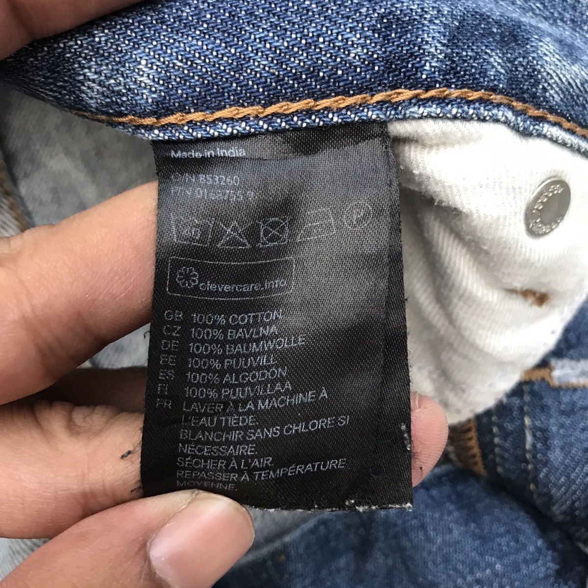 Japanese Brand W32💥Vintage Japanese Brand Faded Blue Wash Jeans Size US 32 / EU 48 - 15 Thumbnail