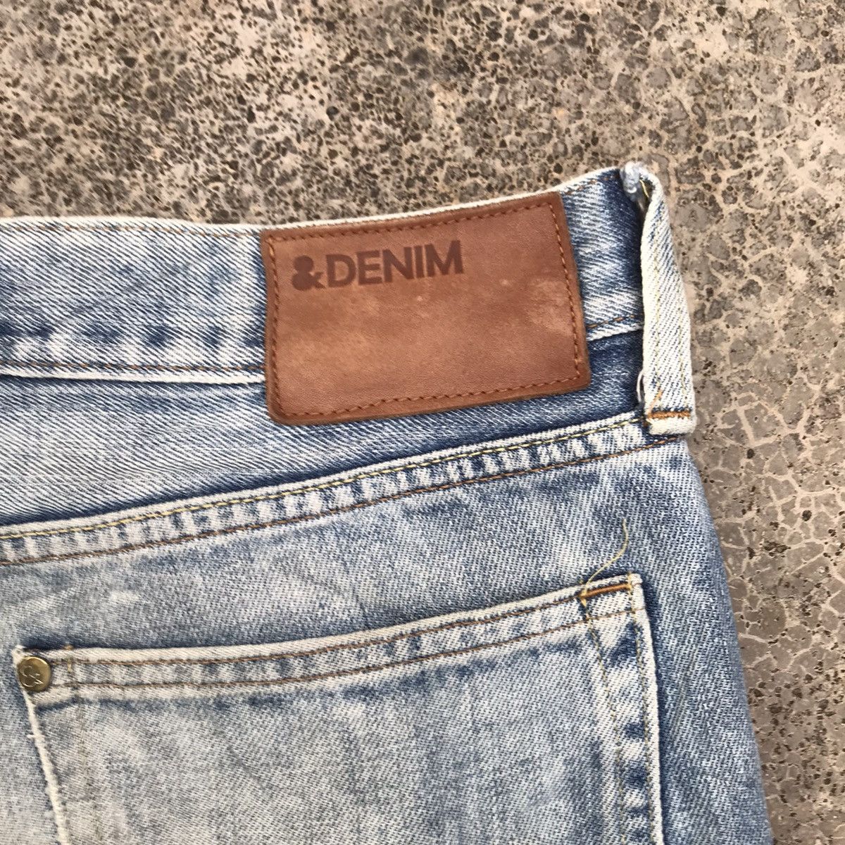 Japanese Brand W32💥Vintage Japanese Brand Faded Blue Wash Jeans Size US 32 / EU 48 - 16 Thumbnail