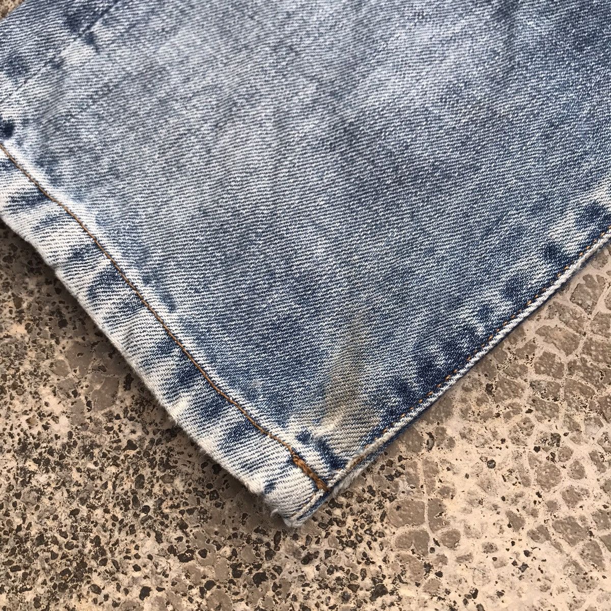 Japanese Brand W32💥Vintage Japanese Brand Faded Blue Wash Jeans Size US 32 / EU 48 - 10 Thumbnail