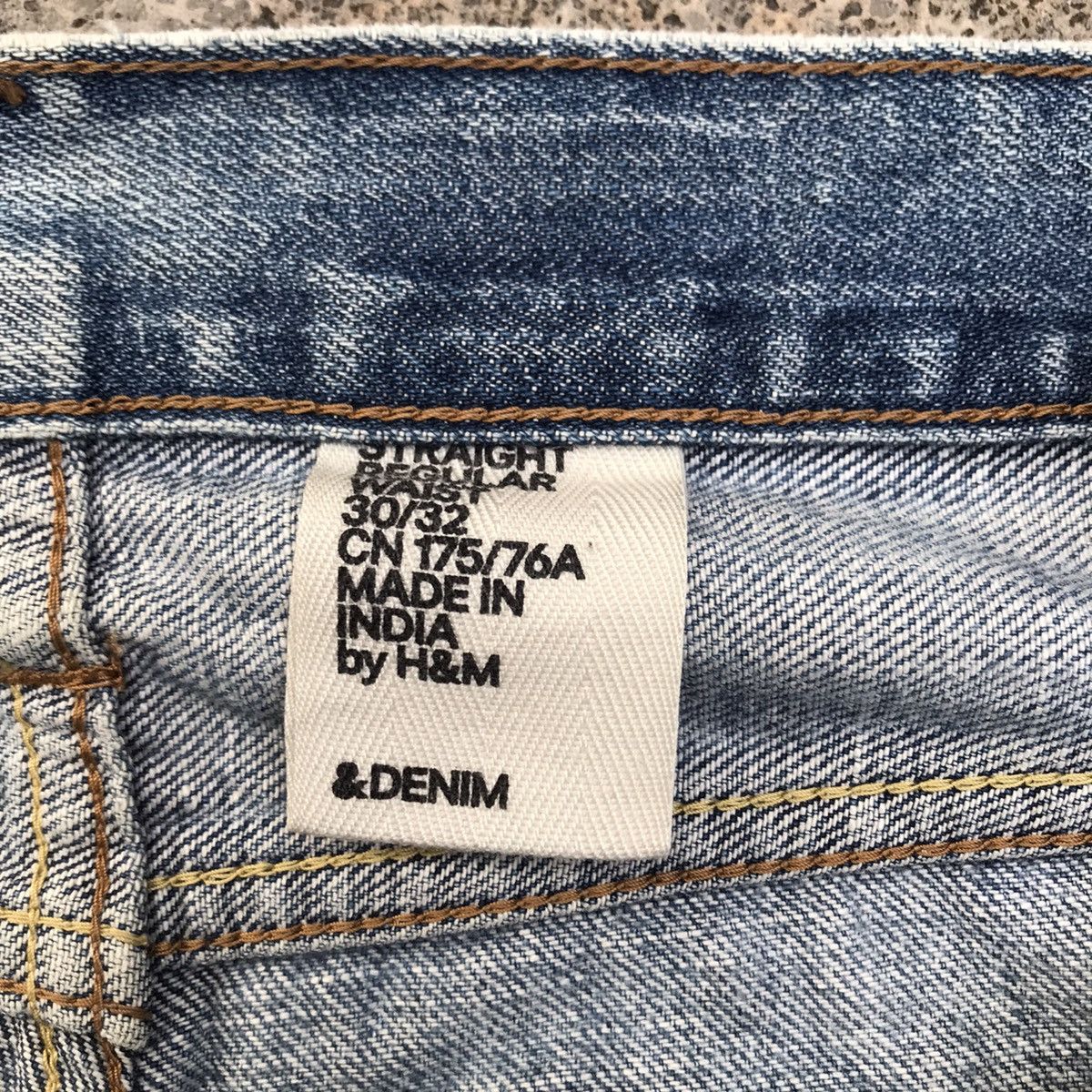 Japanese Brand W32💥Vintage Japanese Brand Faded Blue Wash Jeans Size US 32 / EU 48 - 14 Thumbnail