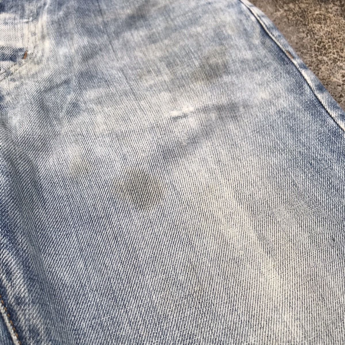 Japanese Brand W32💥Vintage Japanese Brand Faded Blue Wash Jeans Size US 32 / EU 48 - 9 Thumbnail