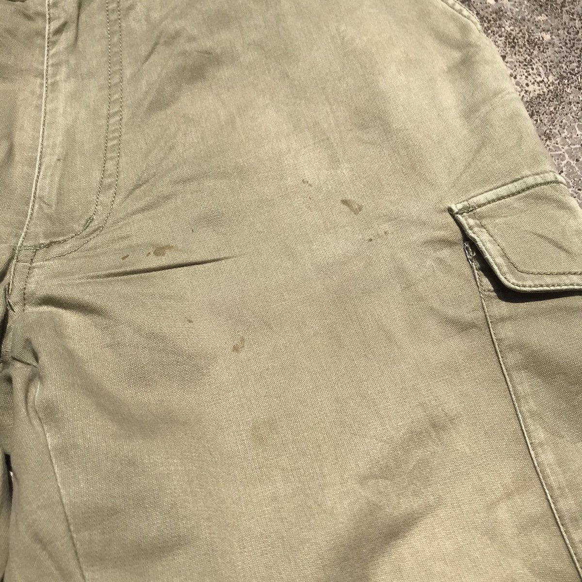 Japanese Brand Vintage Japanese Brand Trousers Faded Tactical Cargo Pants Size US 34 / EU 50 - 4 Thumbnail