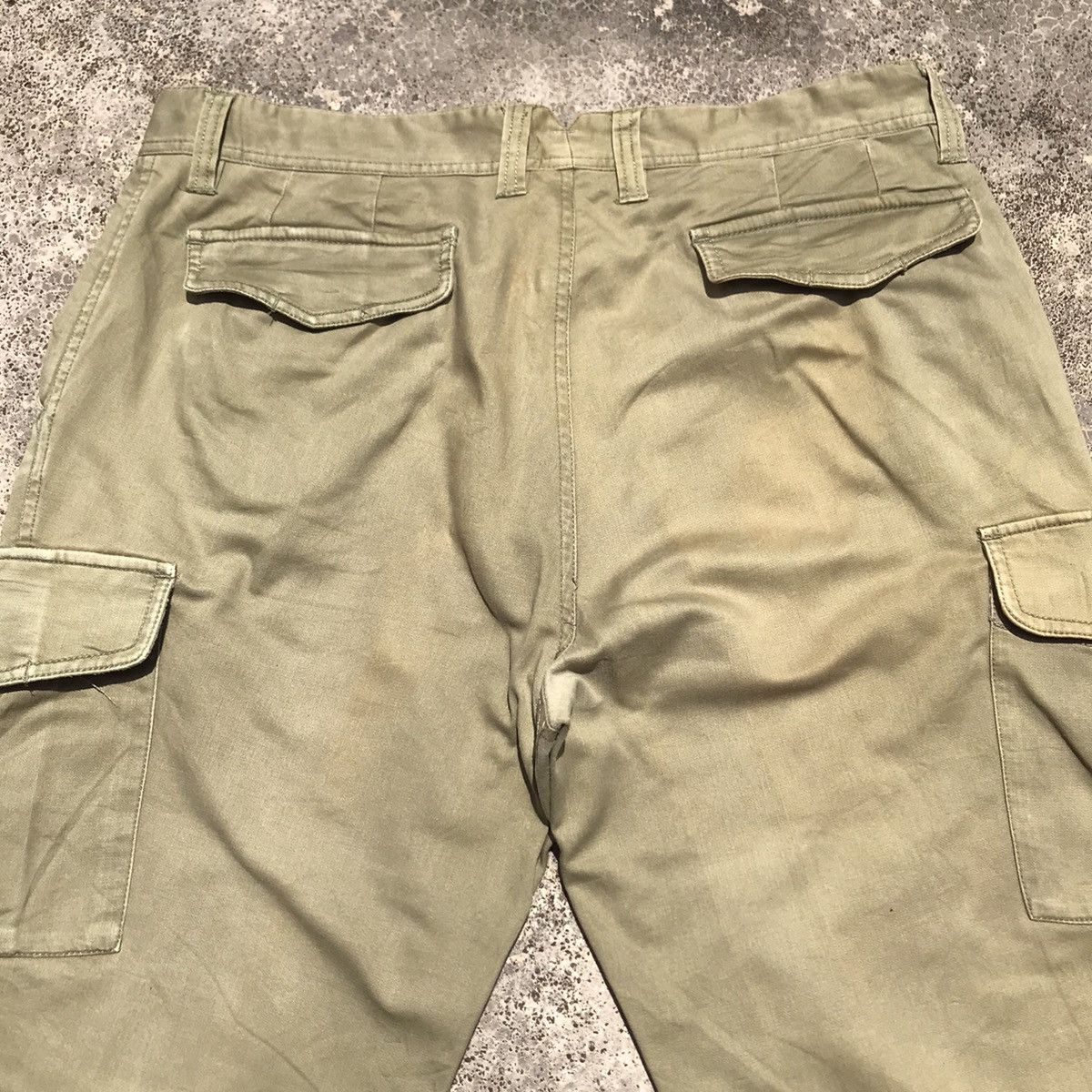 Japanese Brand Vintage Japanese Brand Trousers Faded Tactical Cargo Pants Size US 34 / EU 50 - 10 Thumbnail