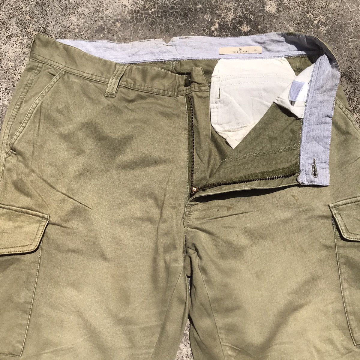 Japanese Brand Vintage Japanese Brand Trousers Faded Tactical Cargo Pants Size US 34 / EU 50 - 5 Thumbnail
