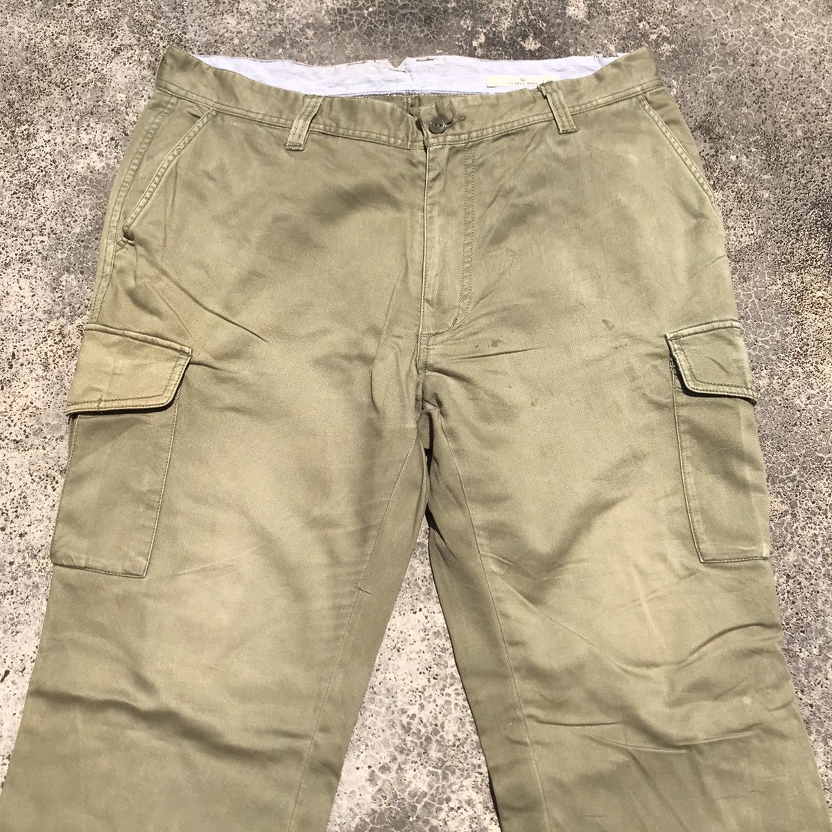 Japanese Brand Vintage Japanese Brand Trousers Faded Tactical Cargo Pants Size US 34 / EU 50 - 2 Thumbnail