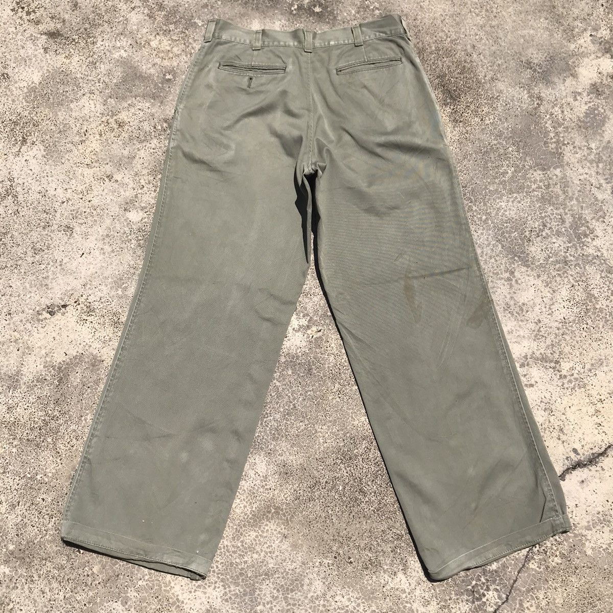 Edwin Vintage Edwin Faded Military Baggy Trousers Pants Size US 32 / EU 48 - 13 Thumbnail