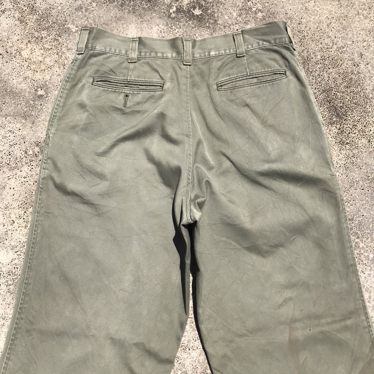Edwin Vintage Edwin Faded Military Baggy Trousers Pants Size US 32 / EU 48 - 12 Thumbnail