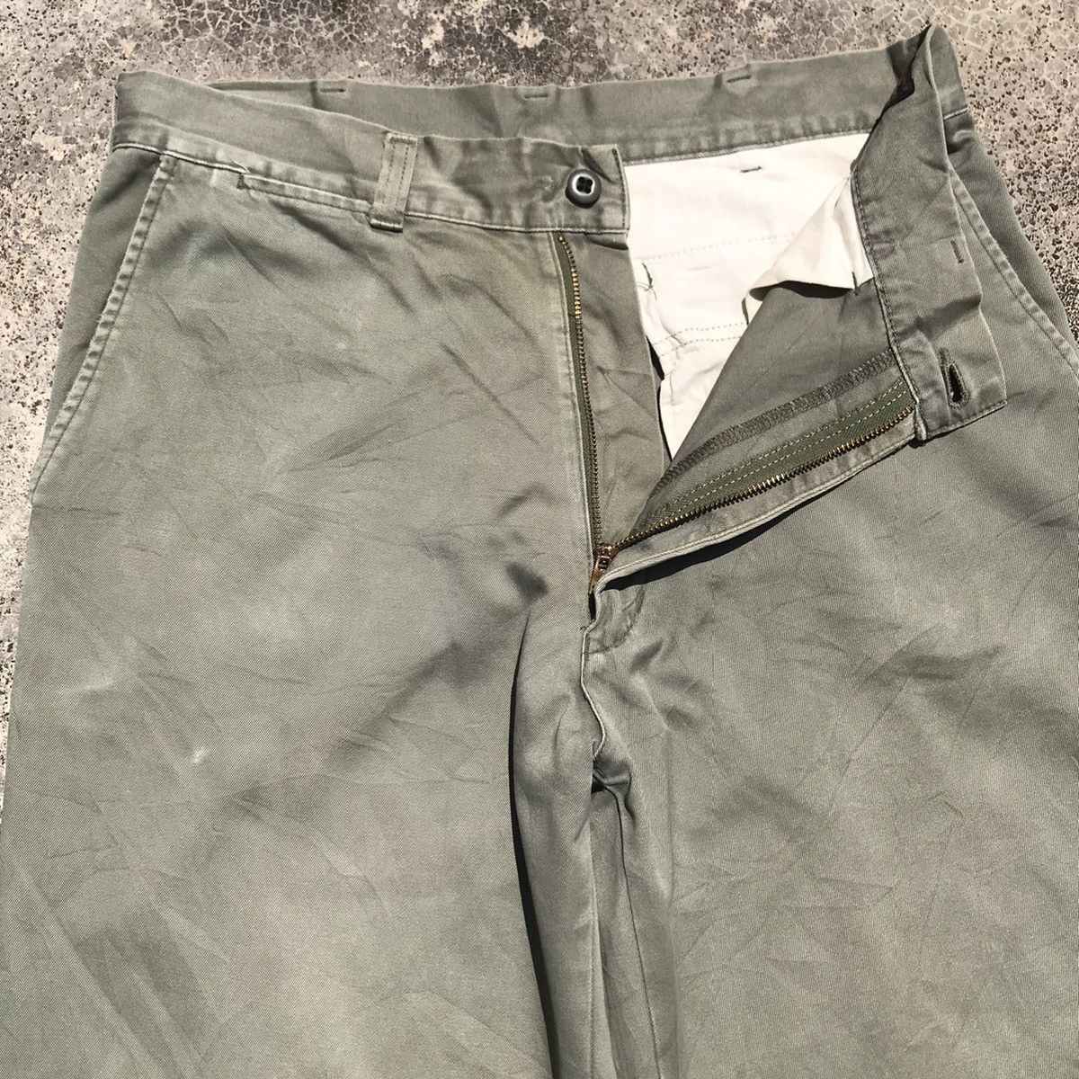 Edwin Vintage Edwin Faded Military Baggy Trousers Pants Size US 32 / EU 48 - 8 Thumbnail