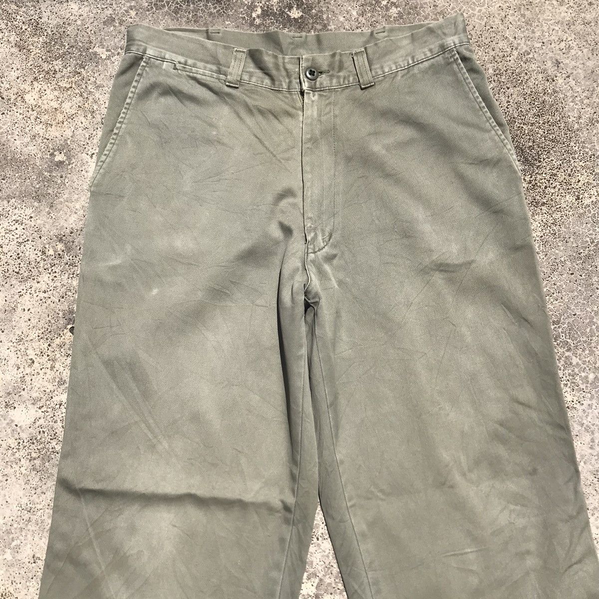 Edwin Vintage Edwin Faded Military Baggy Trousers Pants Size US 32 / EU 48 - 2 Thumbnail