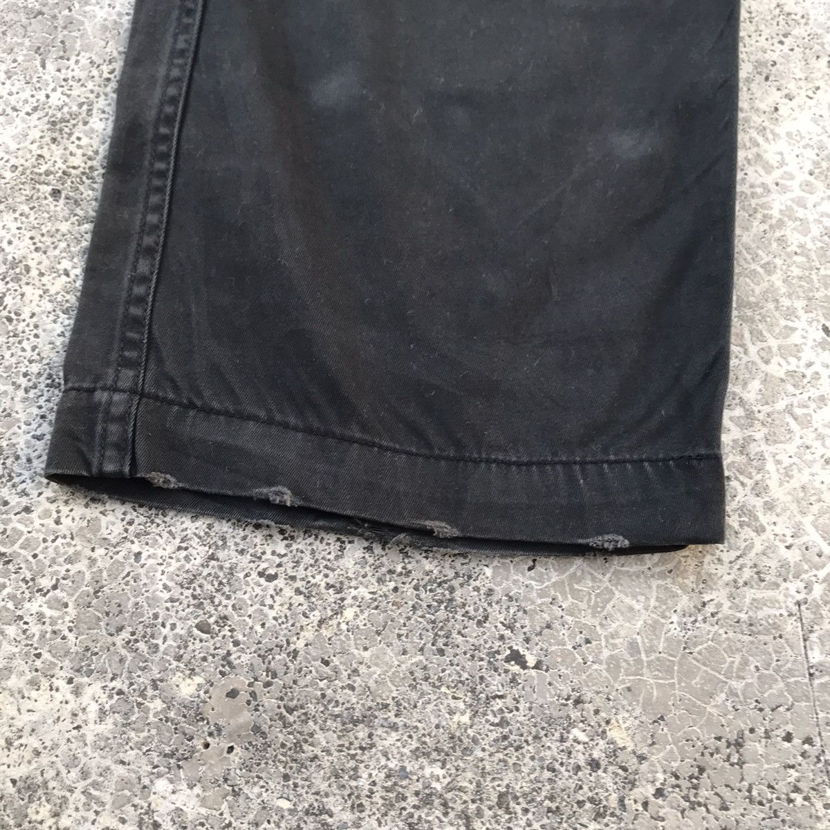 Japanese Brand Real Crush Clothing Faded Big Pocket Tactical Cargo Pants Size US 30 / EU 46 - 4 Thumbnail