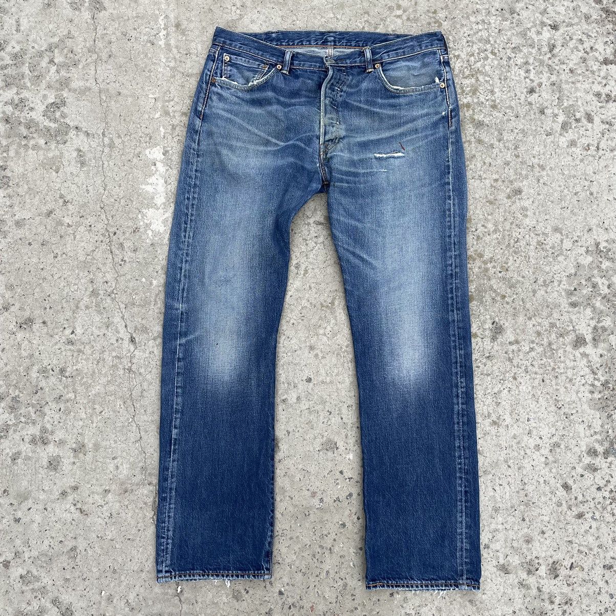 Levi's × Vintage Vintage Levi’s 501 W38xL32 Pants 90s Streetwear Y2k Luxury Size US 38 / EU 54 - 3 Thumbnail