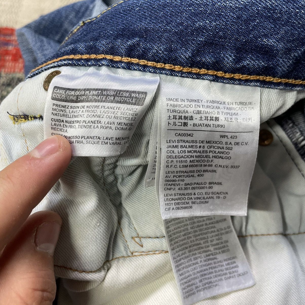 Levi's × Vintage Vintage Levi’s 501 W38xL32 Pants 90s Streetwear Y2k Luxury Size US 38 / EU 54 - 14 Thumbnail