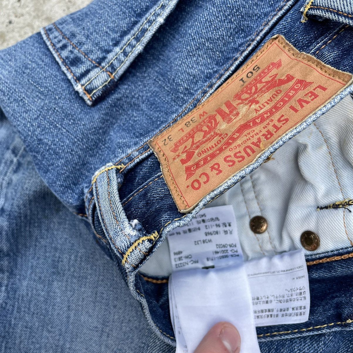 Levi's × Vintage Vintage Levi’s 501 W38xL32 Pants 90s Streetwear Y2k Luxury Size US 38 / EU 54 - 13 Thumbnail